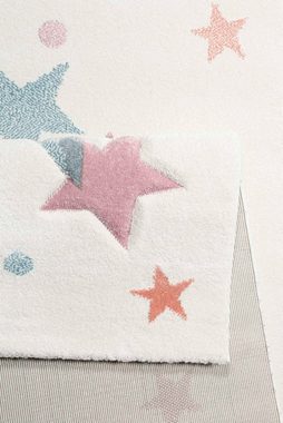 Kinderteppich Jonne, Esprit, rechteckig, Höhe: 13 mm, Sterne in pastell Farben