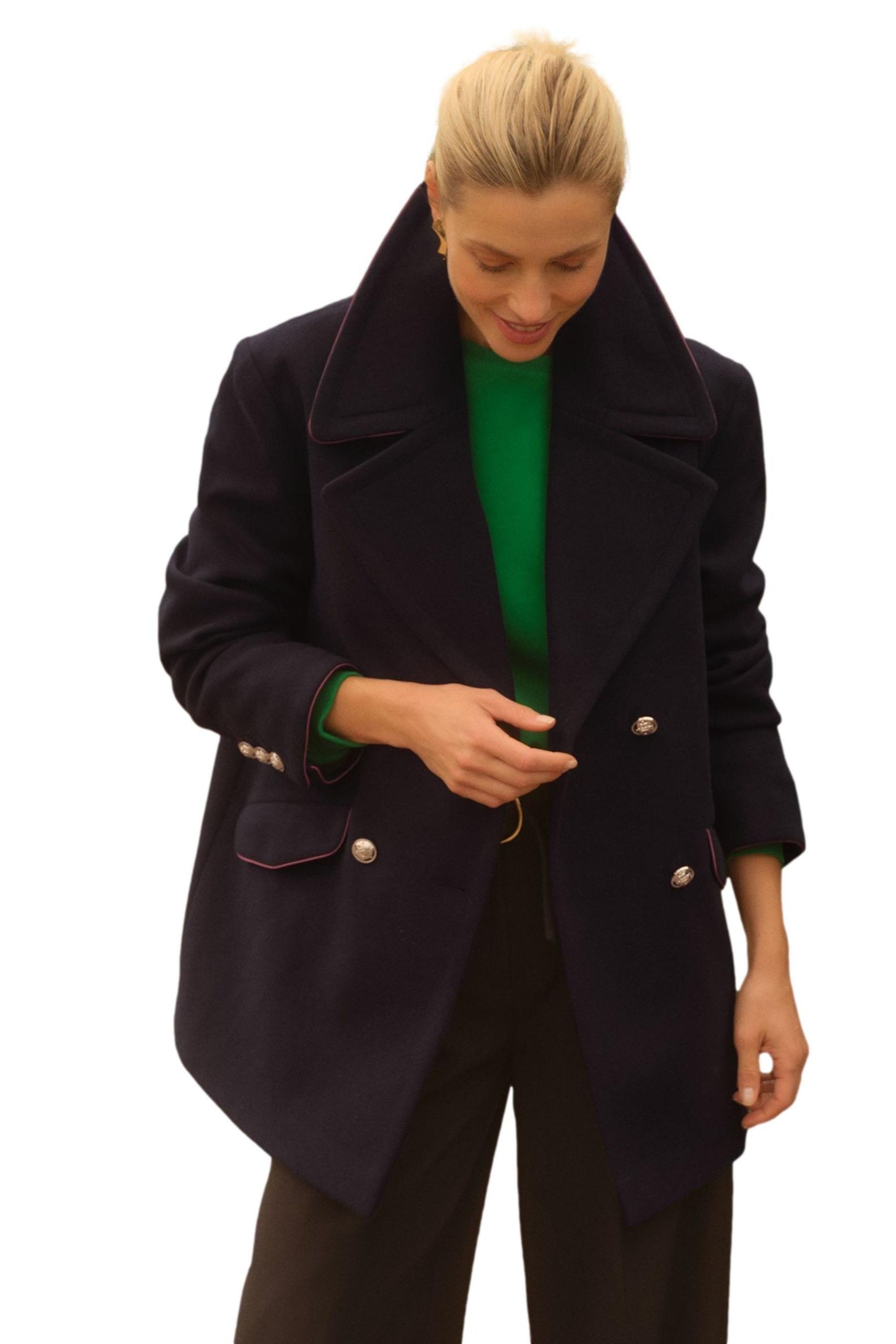 Love & Roses Caban Love & Roses Cabanjacke (1-tlg)