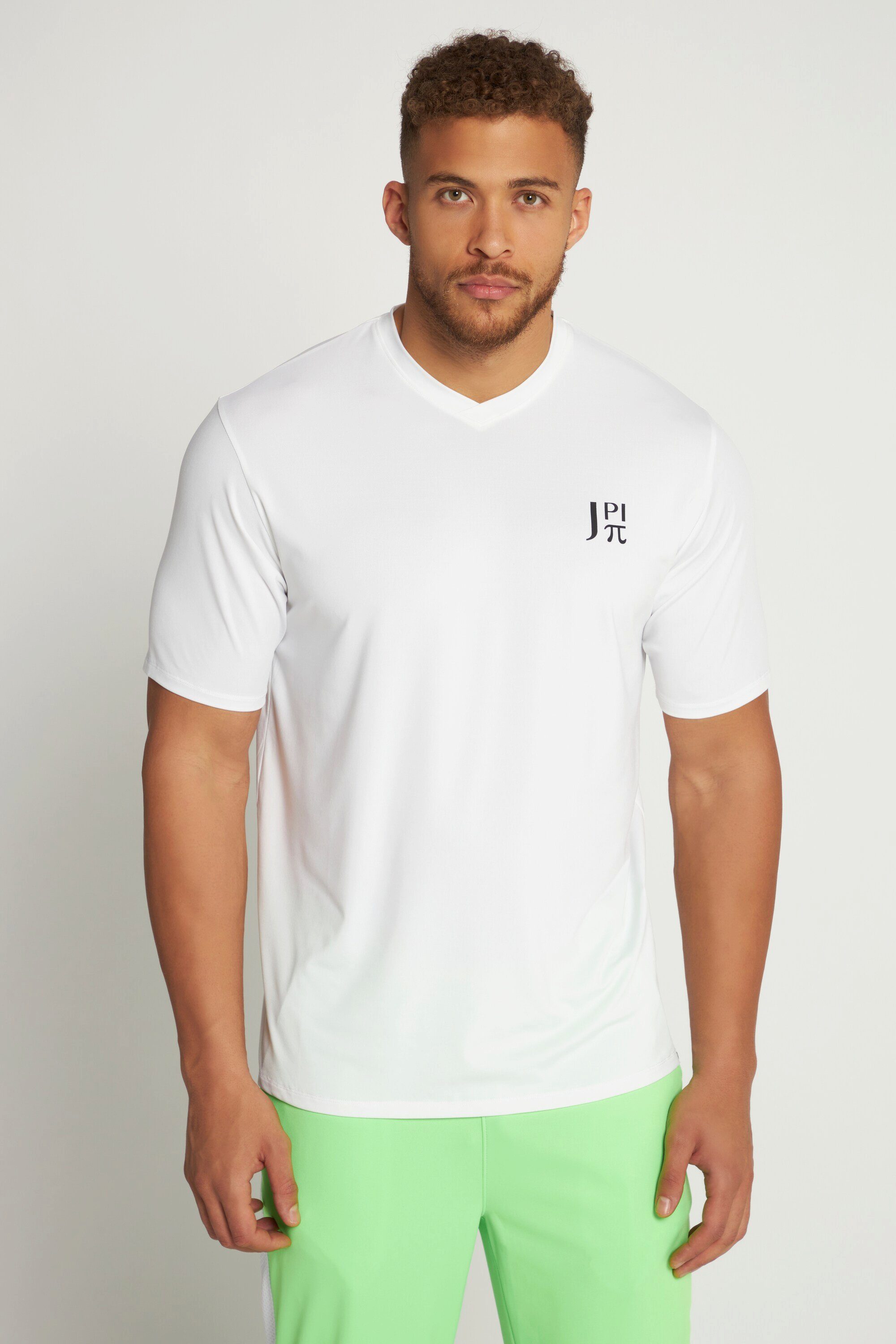 JP1880 T-Shirt Funktions-Shirt Fitness QuickDry schneeweiß | V-Shirts