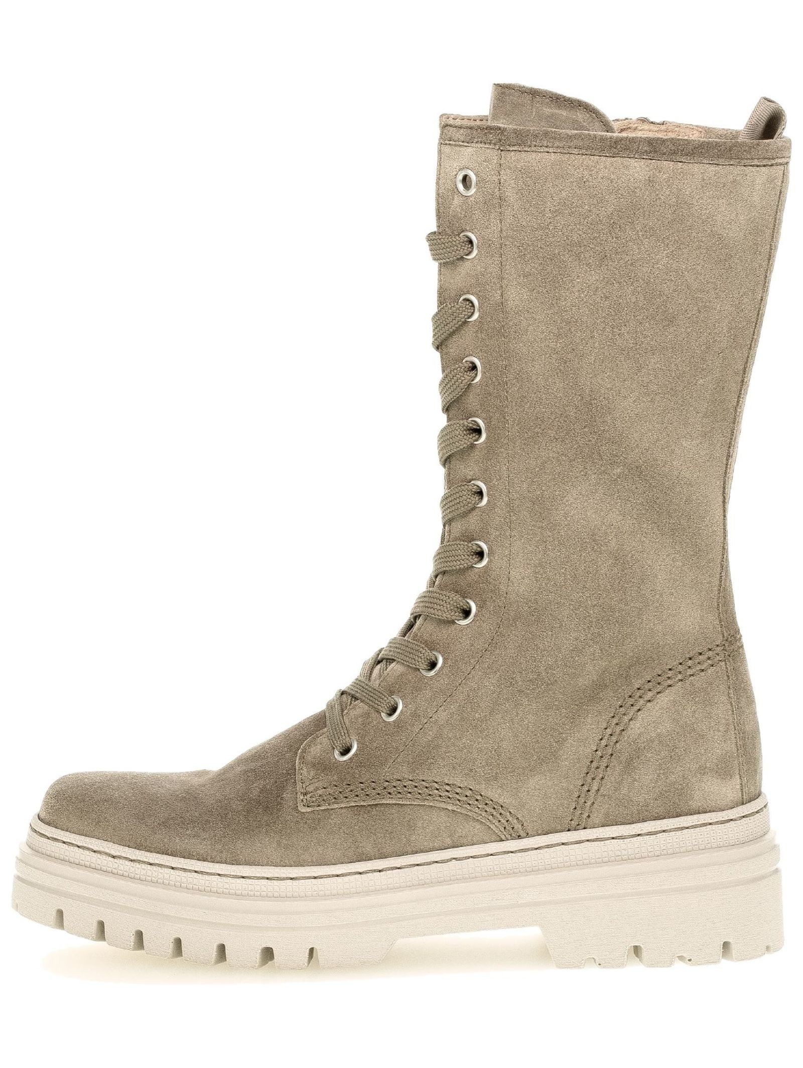 Gabor Stiefel Veloursleder Schnürstiefel