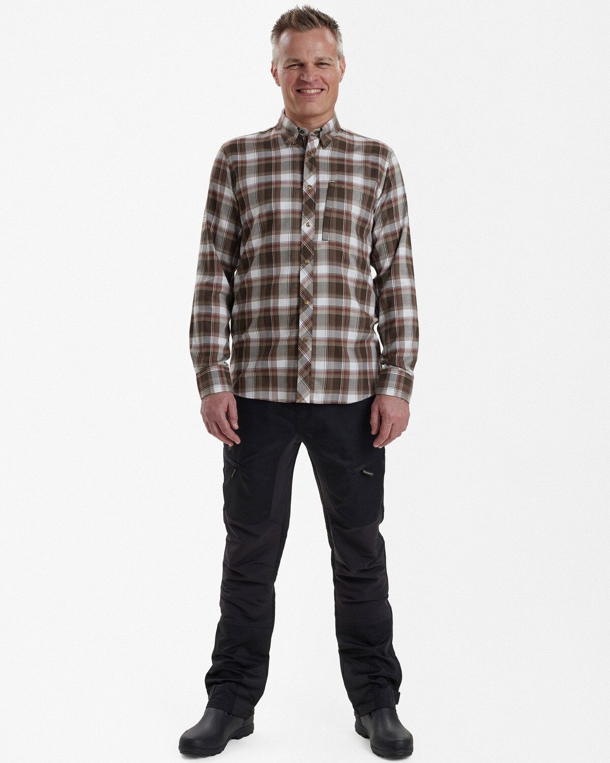 Deerhunter Langarmhemd Hemd Silas