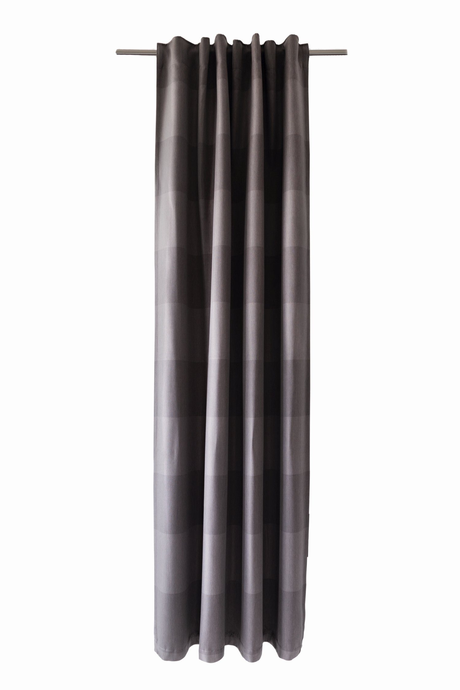 Vorhang Deko Vorhang, Stripe verdunkelnd Lichtschutz, HOMING, 140x245cm grau Galdin Schlaufenschal