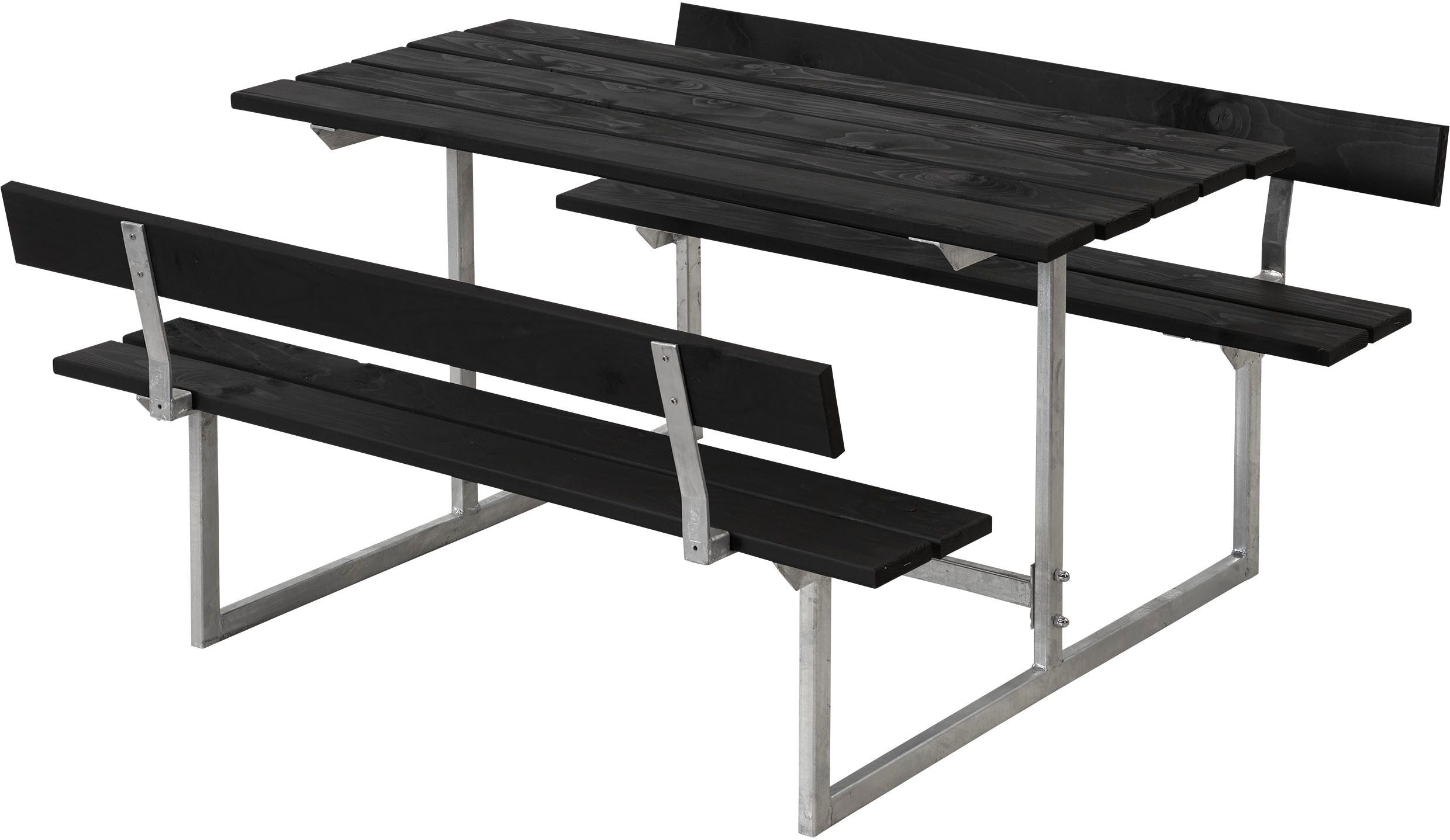 PLUS Garten-Kindersitzgruppe »Basic« Kombimöbel, (1-tlg), 125x110x57 cm, mit 2 Rückenlehnen