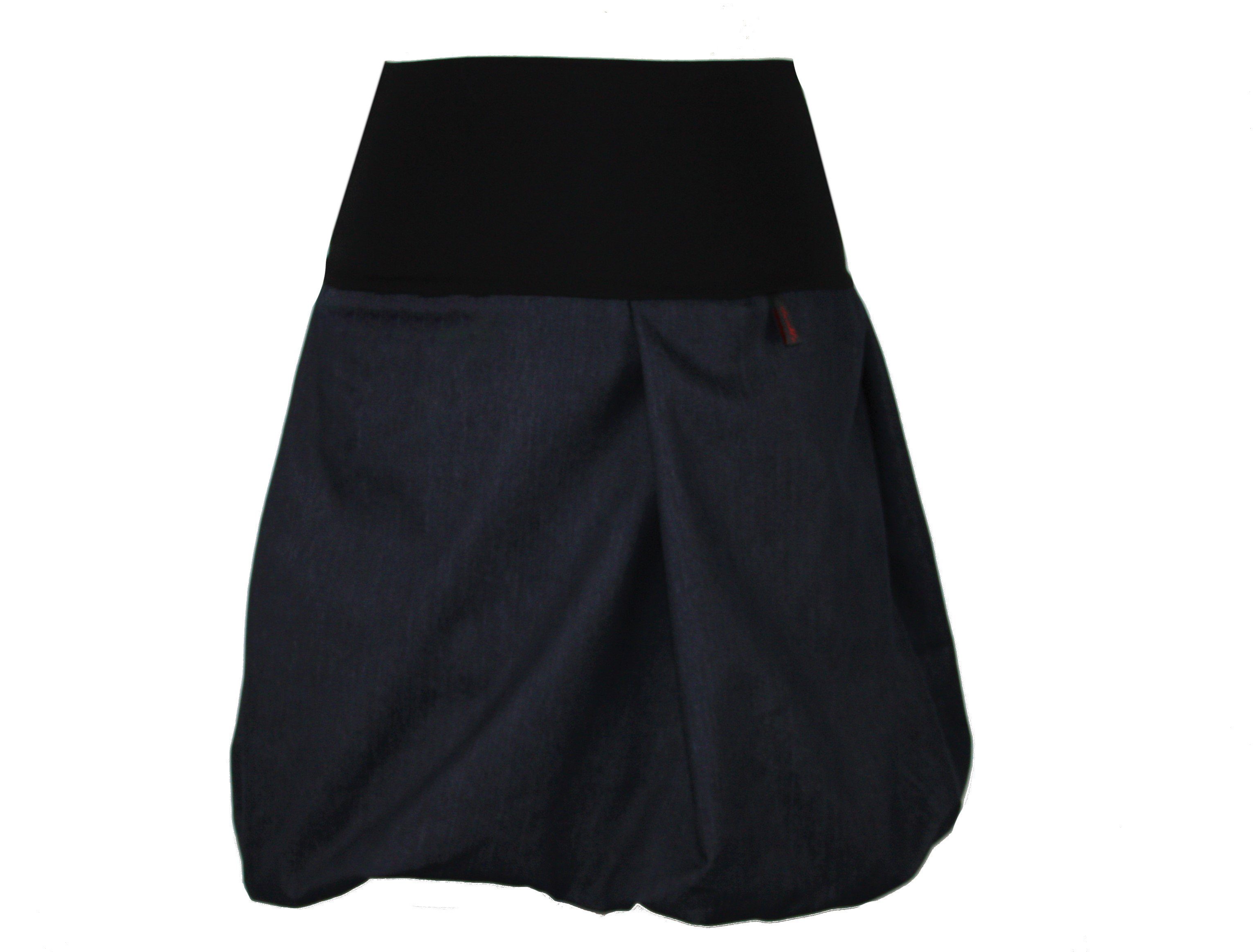 dunkle design Jeansrock Ballonrock 51cm Uni günstig online kaufen