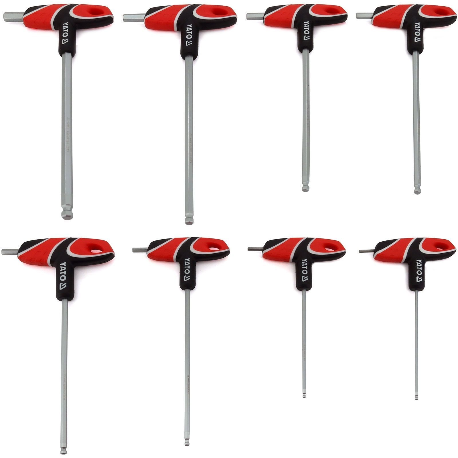 Innensechskantschlüssel Innensechskant-Schlüssel Set 8 Teilig YT-05597 (8 tlg)