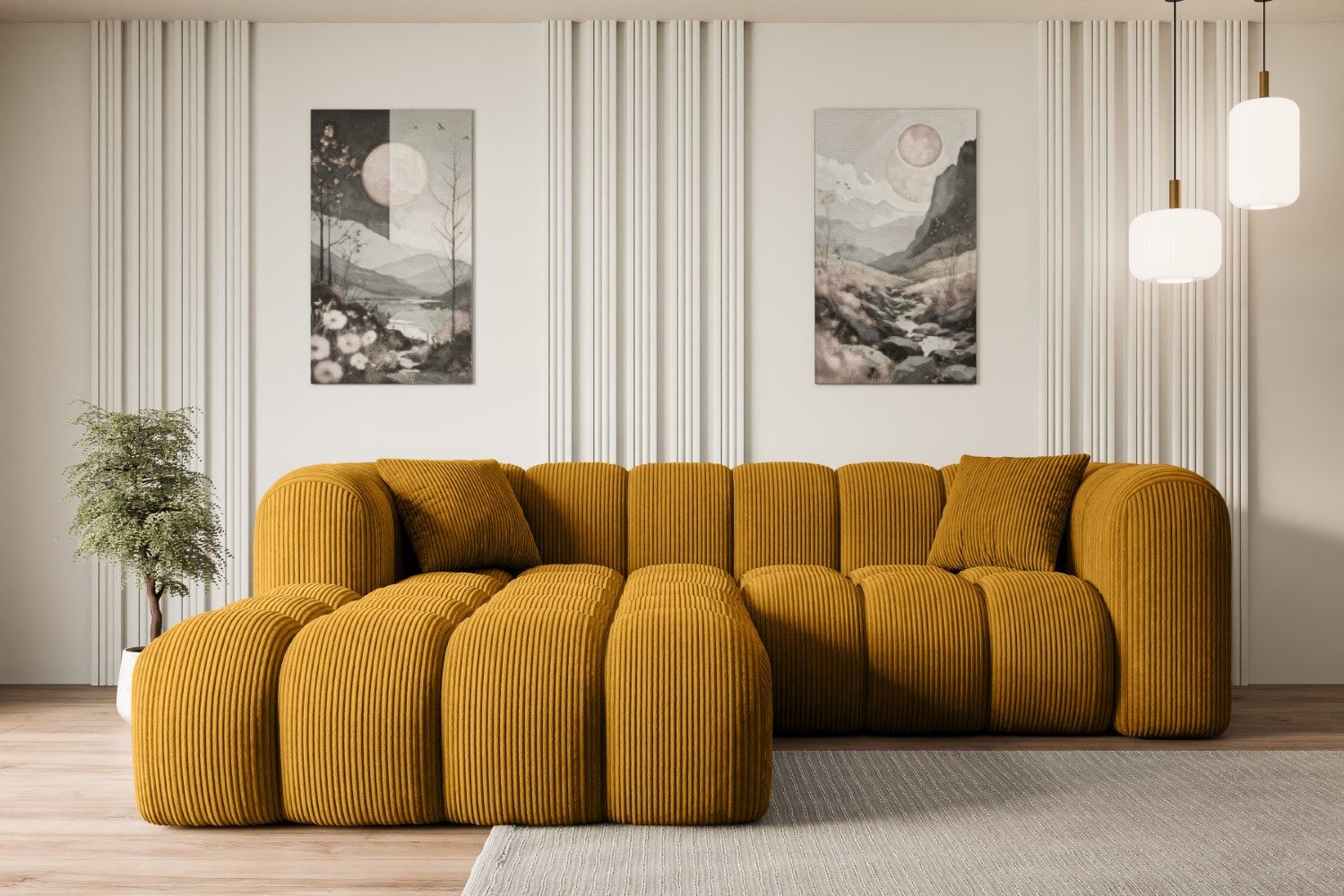 ALTDECOR Ecksofa OLEA-L1, Sofa Praktische Bequeme günstig online kaufen