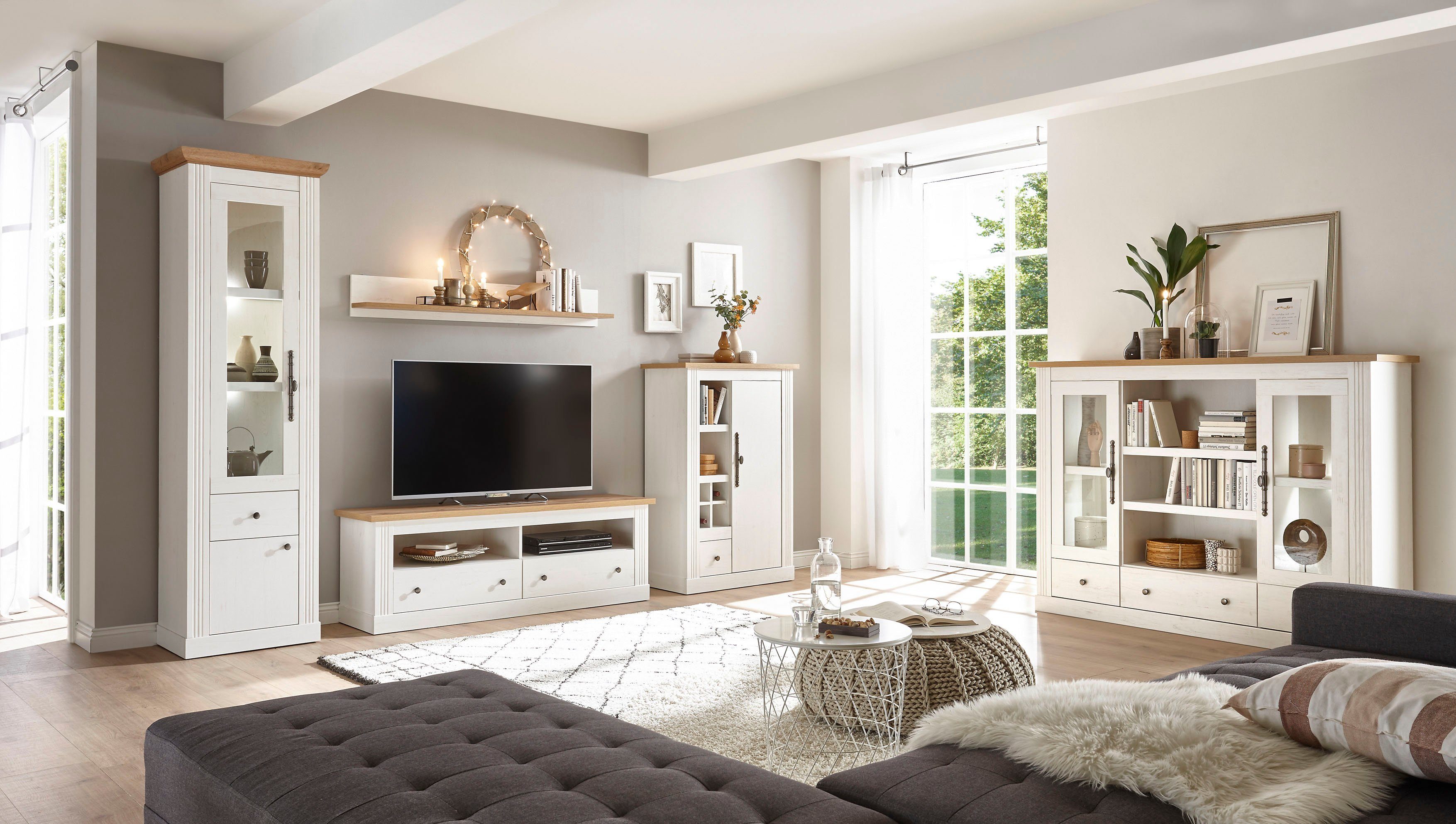 Home affaire Highboard "Westminster BESTSELLER", (Höhe ca. 122cm), im anges günstig online kaufen