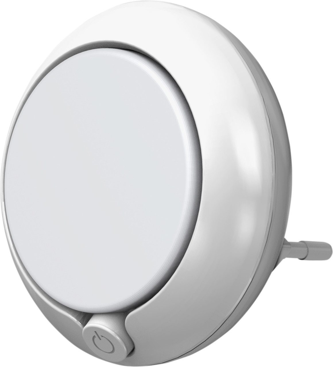 Ledvance Nachtlicht Ledvance LED Nachtlicht Lunetta Round weiß, Inkl. Leuchtmittel, Nicht dimmbar nicht Smart Home-fähig ohne Bewegungsmelder