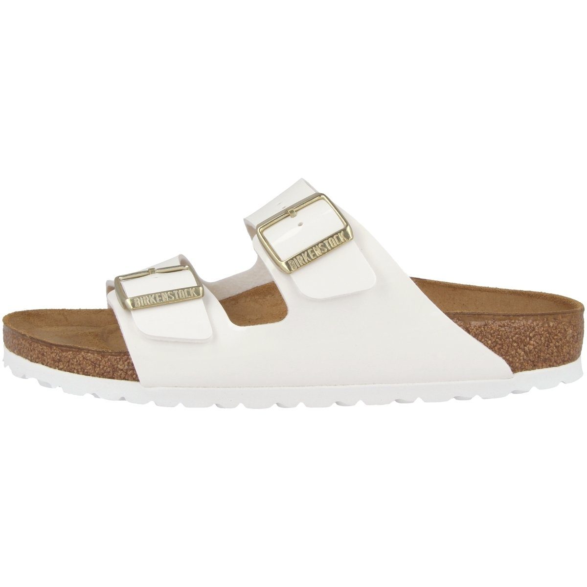 Birkenstock Arizona Birko-Flor Lack normal Unisex Erwachsene Sandale Sandaletten, Sommerschuhe, Badeschuhe, Riemchen, Schlappen
