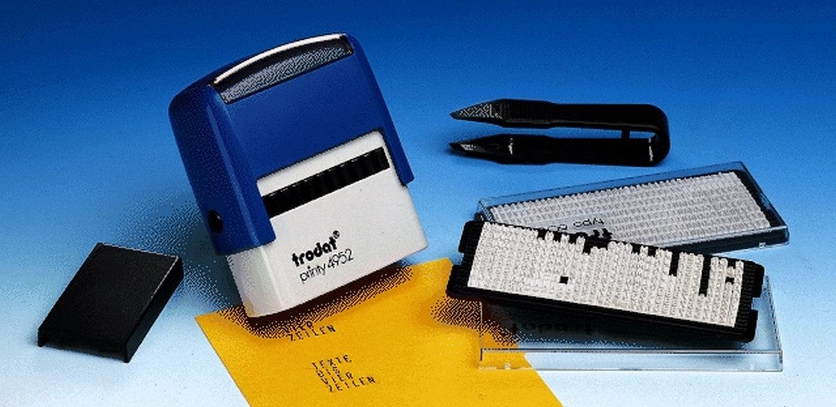 Stempel Typensatz für Typo-Printy und Typomatic 6003 3mm.