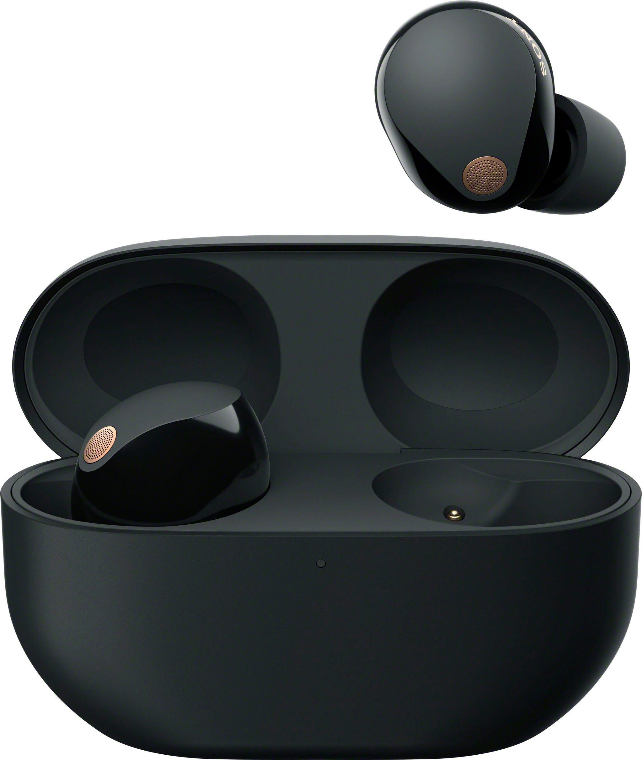 Sony WF-1000XM5 In-Ear-Kopfhörer (Noise-Cancelling, schwarz Google True Bluetooth) Assistant, Wireless, Alexa