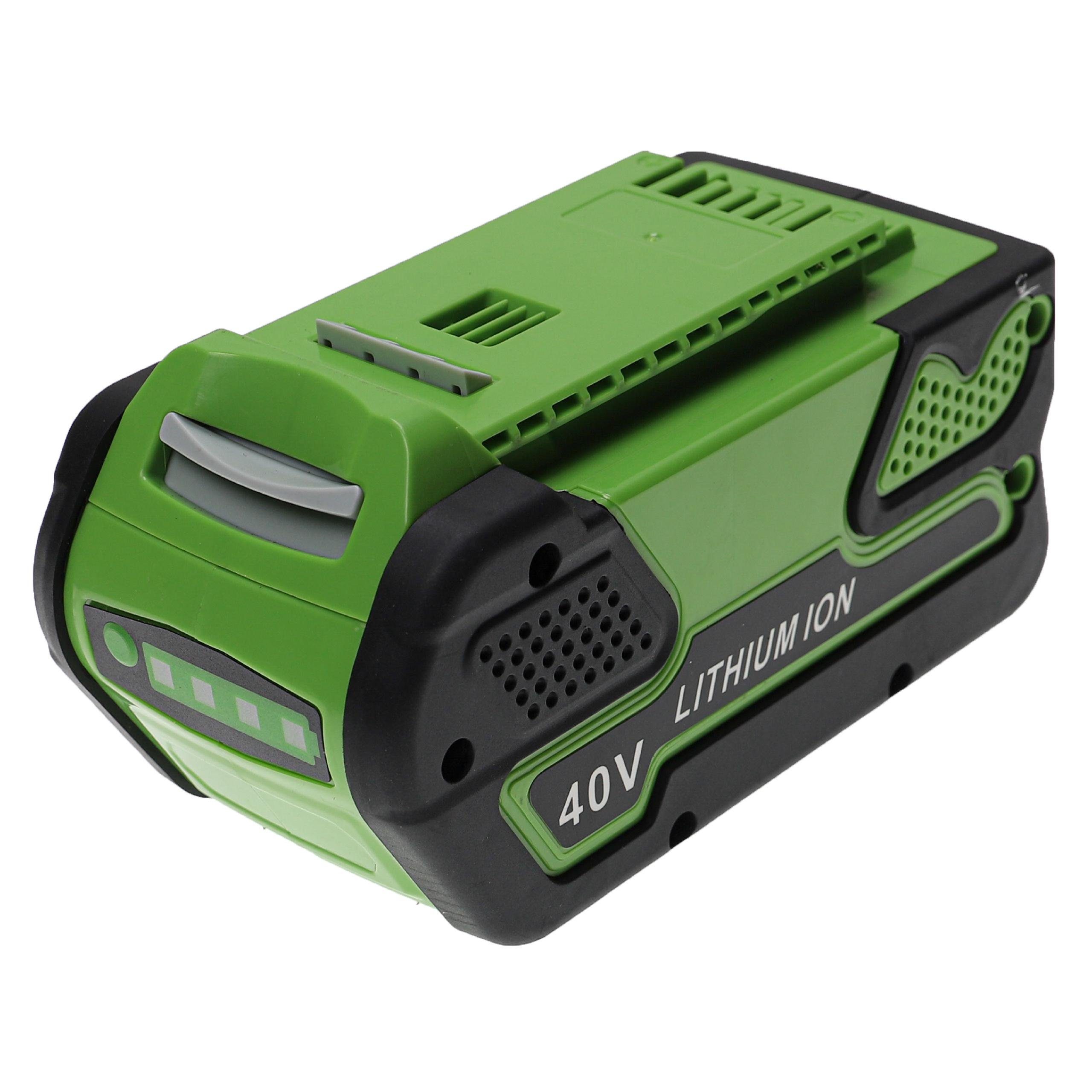 Extensilo passend für Greenworks G40TM55, GD40BC, GD40BCB, GD40BCBK2X, Akku 5000 mAh