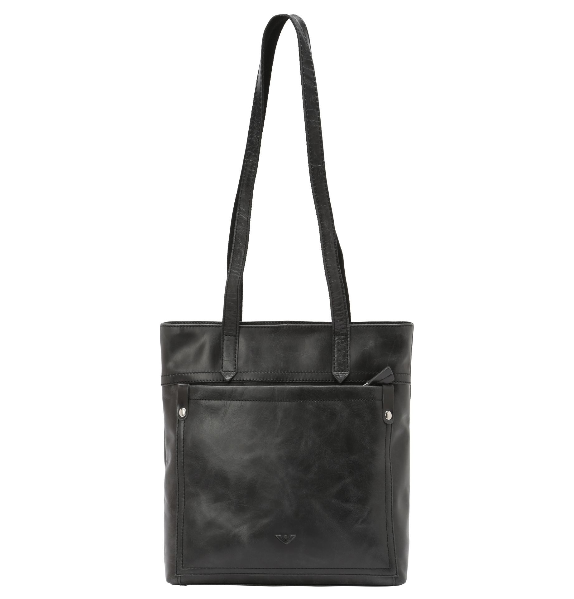 VOi Leather Design Geldbörse VOi Shopper City Cowboy Beutel Schultertasche Zaida gewachstesLeder