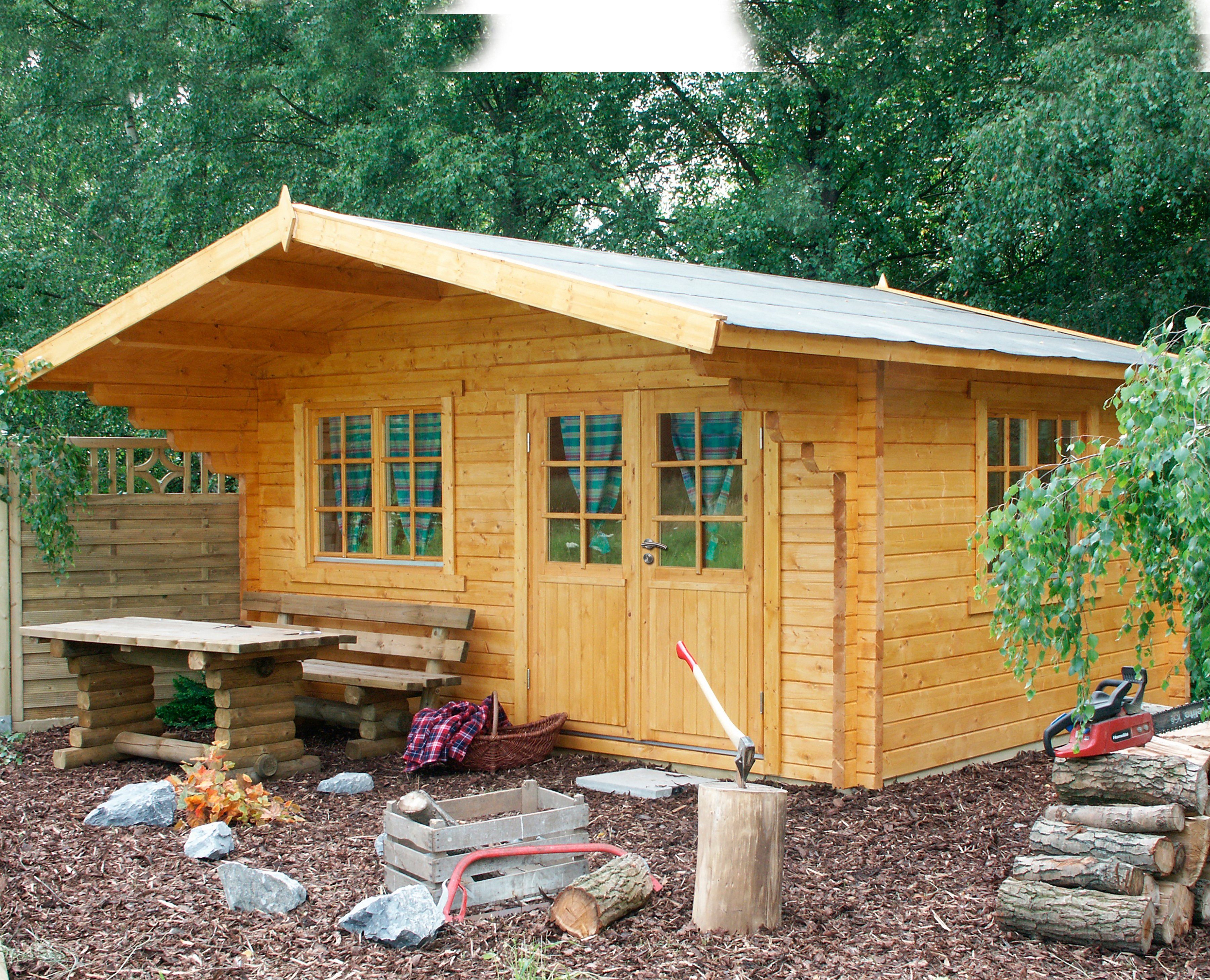 Wolff Gartenhaus Nordkap 70-F XL, BxT: 550x610 cm