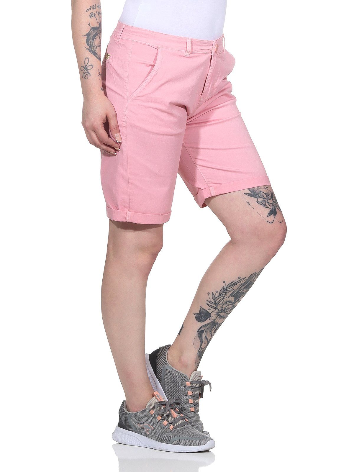 Geographical Norway Bermudas Geographical Norway Damen Bermuda 4048 L/42 Pink