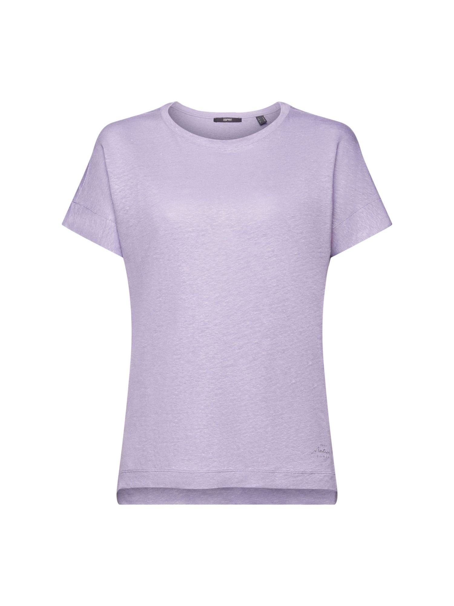 Esprit Collection T-Shirt Leinen-T-Shirt (1-tlg)
