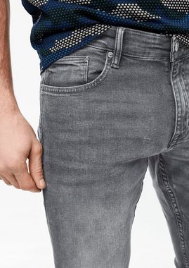 QS 5-Pocket-Jeans mit leichten Abriebeffekten
