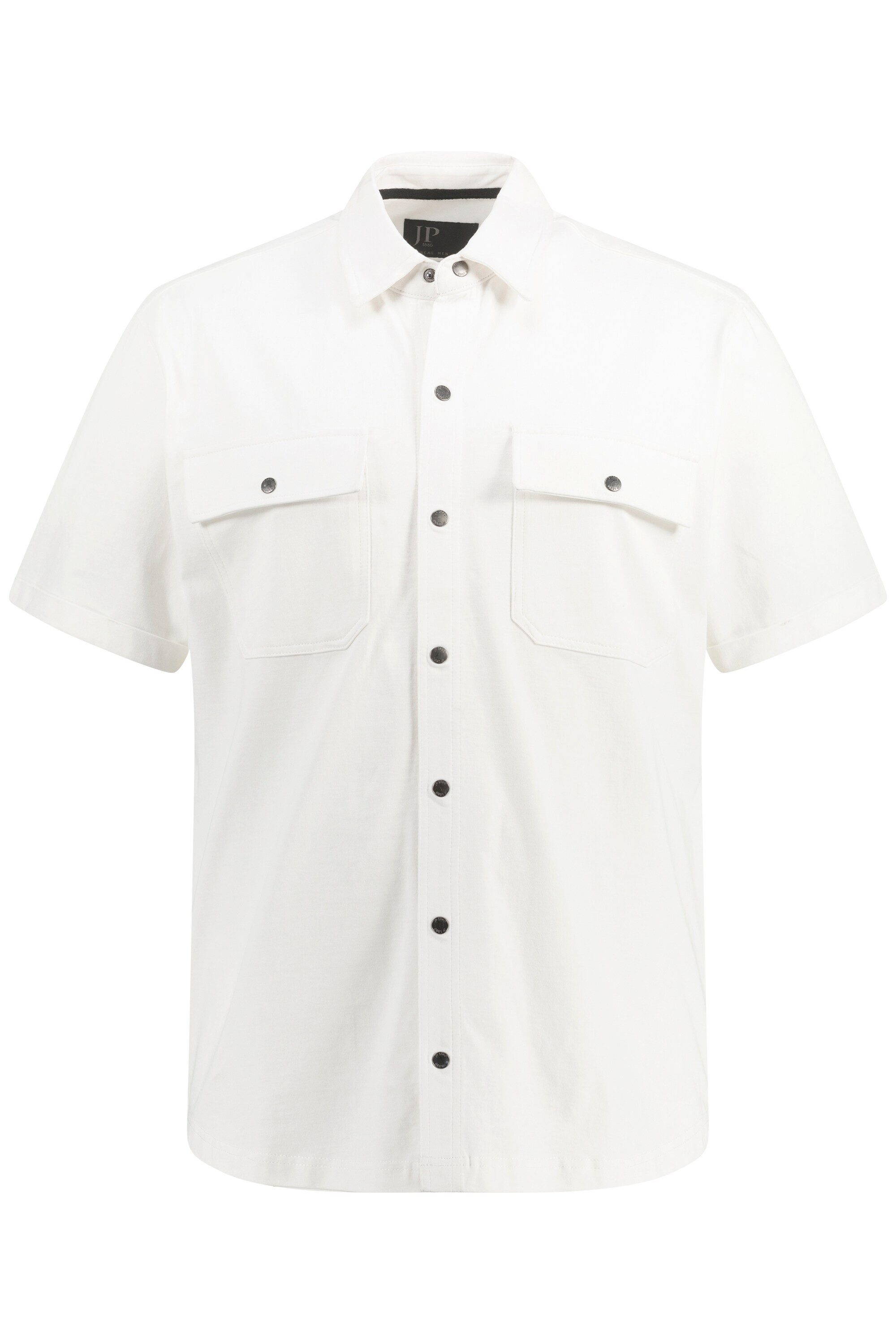 JP1880 Kurzarmhemd Jersey-Hemd Halbarm Kent-Kragen Modern Fit günstig online kaufen