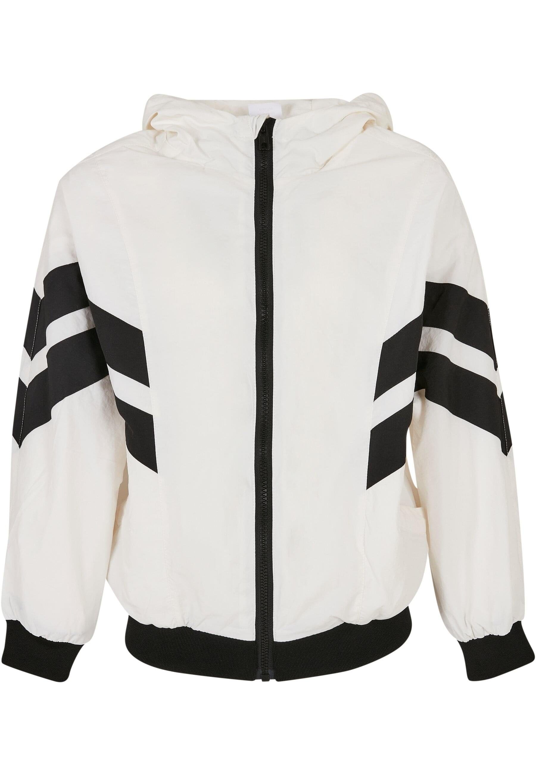 Blouson Jacket CLASSICS white/black Batwing Crinkle URBAN Damen Girls (1-St)