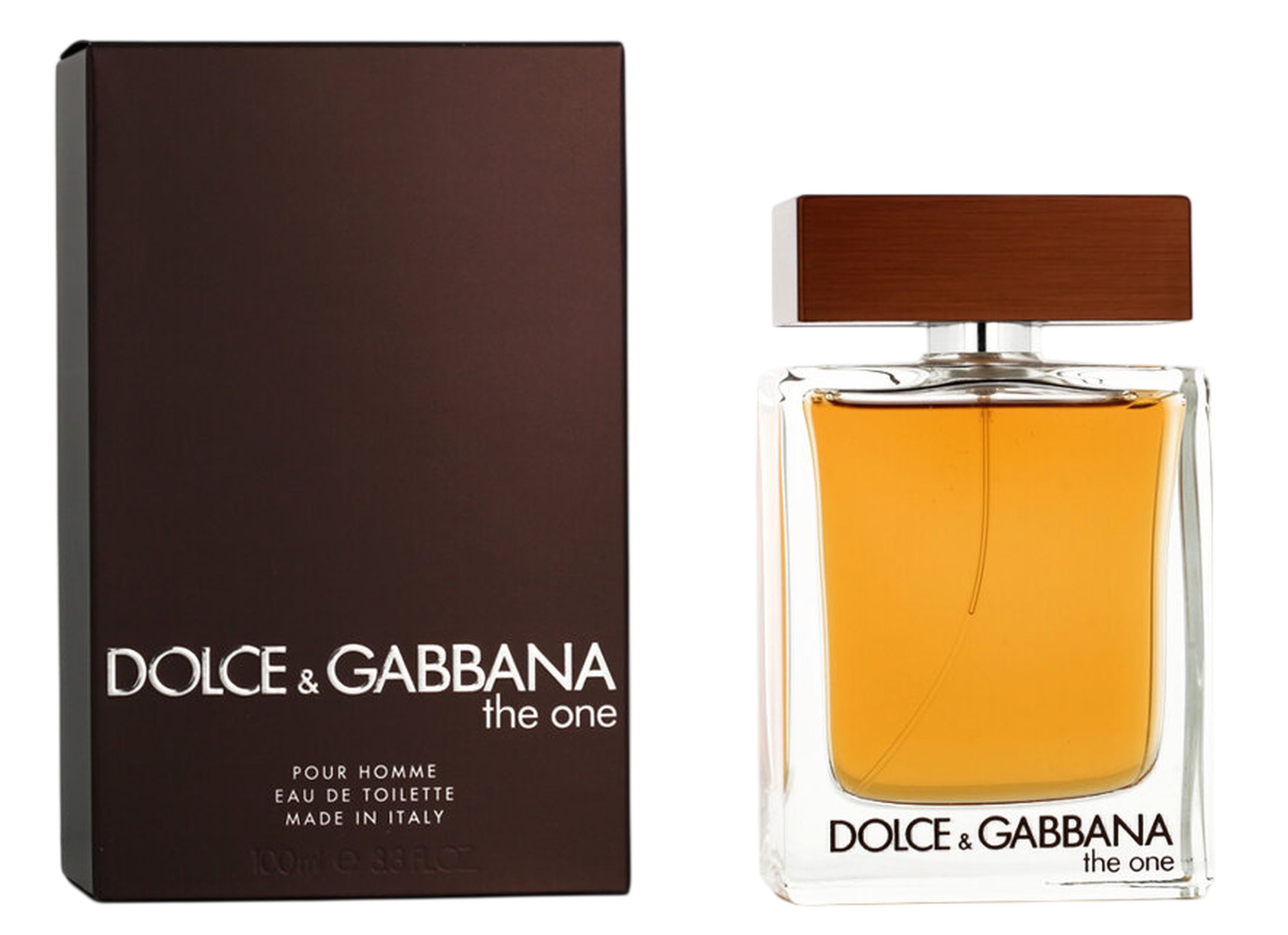 DOLCE & GABBANA Eau de Toilette The One Pour Homme EDT Herren Spray, Würzig-holziger Duft mit Grapefruit, Ingwer und Zedernholz
