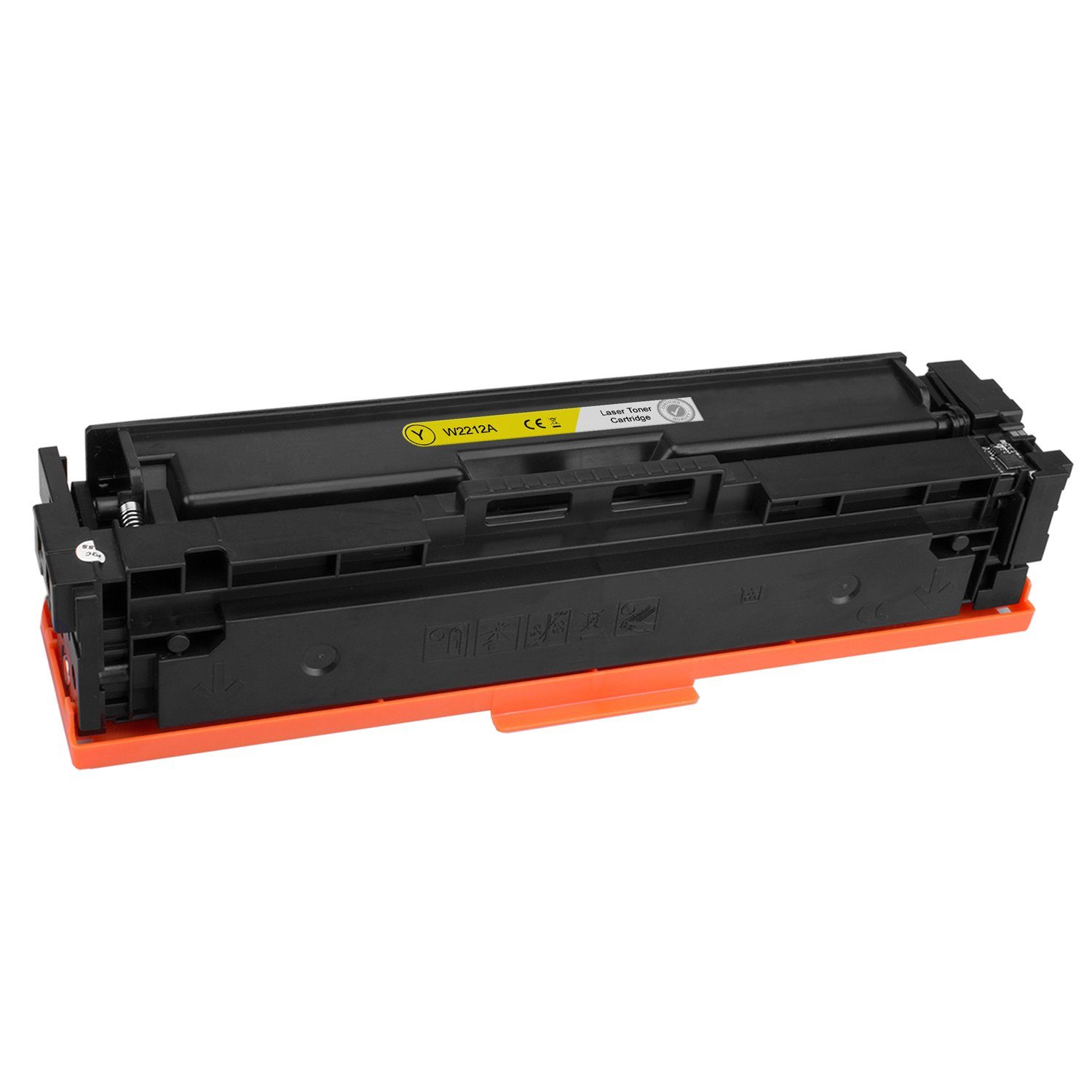 Tito-Express Tonerpatrone ersetzt HP W2212 Laserjet M255dw M283fdn (1x für W HP Yellow), 2212 A HPW2212A, Pro M255nw A M283fdw MFP Color M282nw