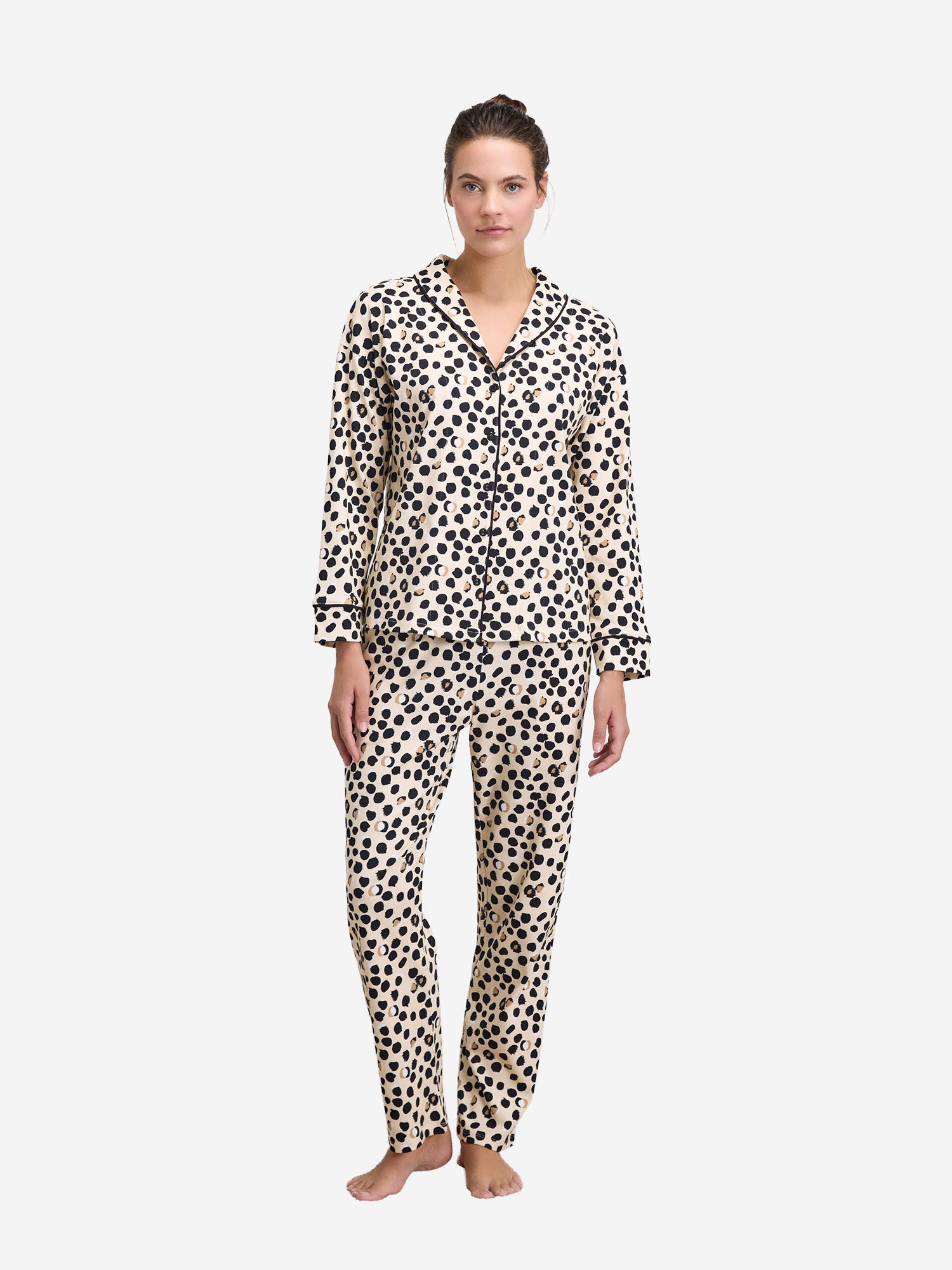 Goldenbay Pyjama Columbine (2 tlg) Schlafanzug, Pyjama Set, Nachtwäsche