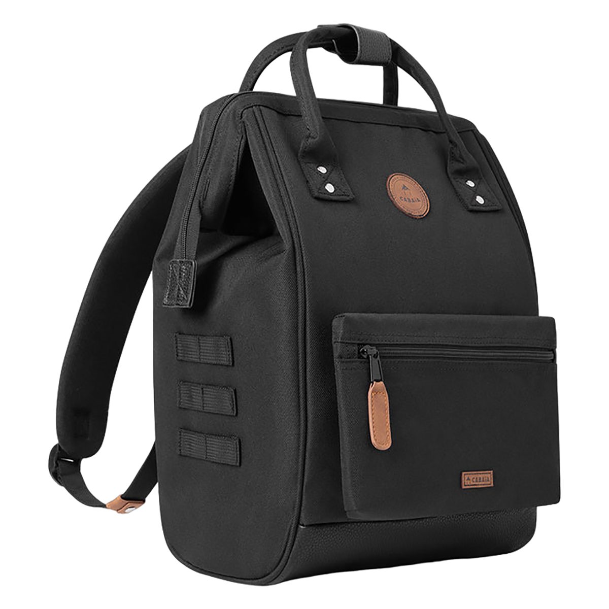 CABAIA Rucksack Adventurer Medium Berlin (Set, 3-tlg., inkl. 2 auswechselbaren Vordertaschen)