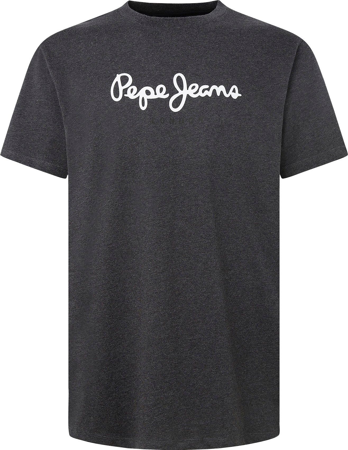 EGGO grey dark Print-Shirt Pepe Jeans marl