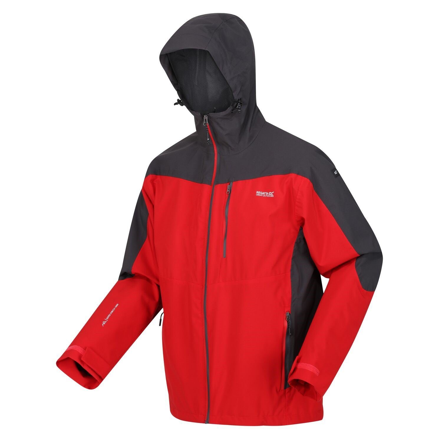 Regatta Funktionsjacke Wentwood VIII 3 in 1 Jacke Winterjacke Herren Wasserdicht Rot