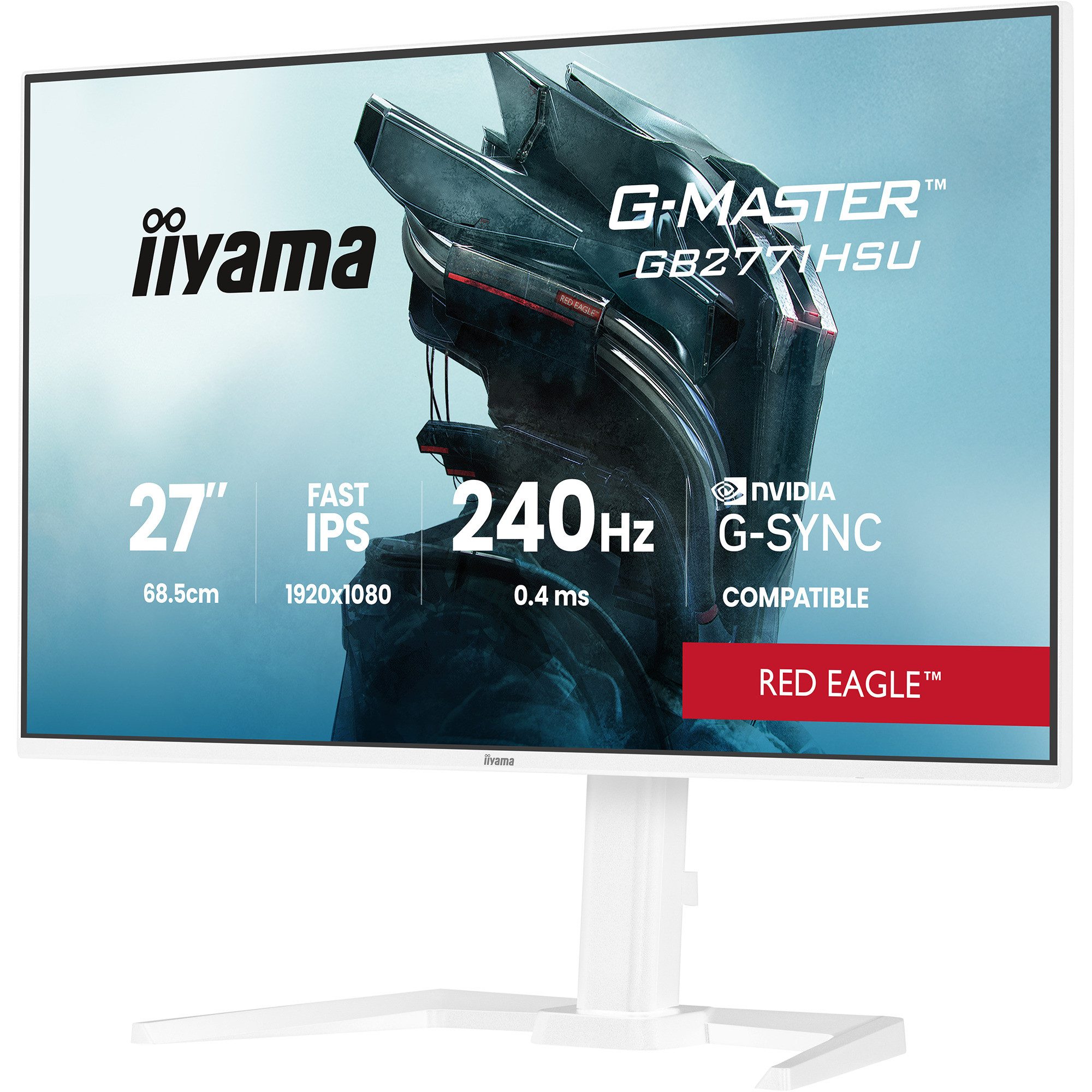Iiyama iiyama G-MASTER GB2771HSU-W1, Gaming-Monitor, TFT-Monitor (1920 x 1080 px)