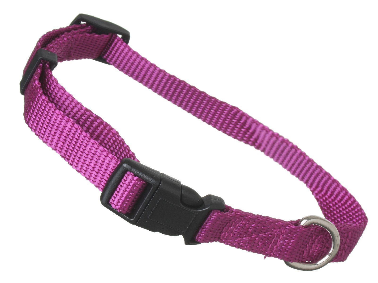 scarlet products Hunde-Halsband, Hundehalsband „Universal“ mit Klickverschluss und Längenverstellung, diverse Farben und Größen, robustes Nylon von scarlet pet