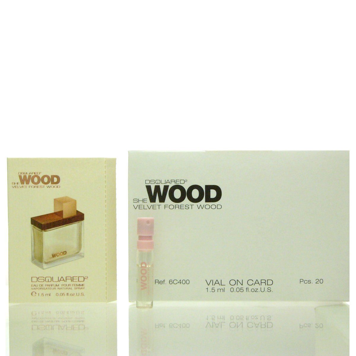 Dsquared2 Eau de Parfum Dsquared² She Wood Velvet Forest Wood Eau de Parfum  20 x 1,5 ml = 30