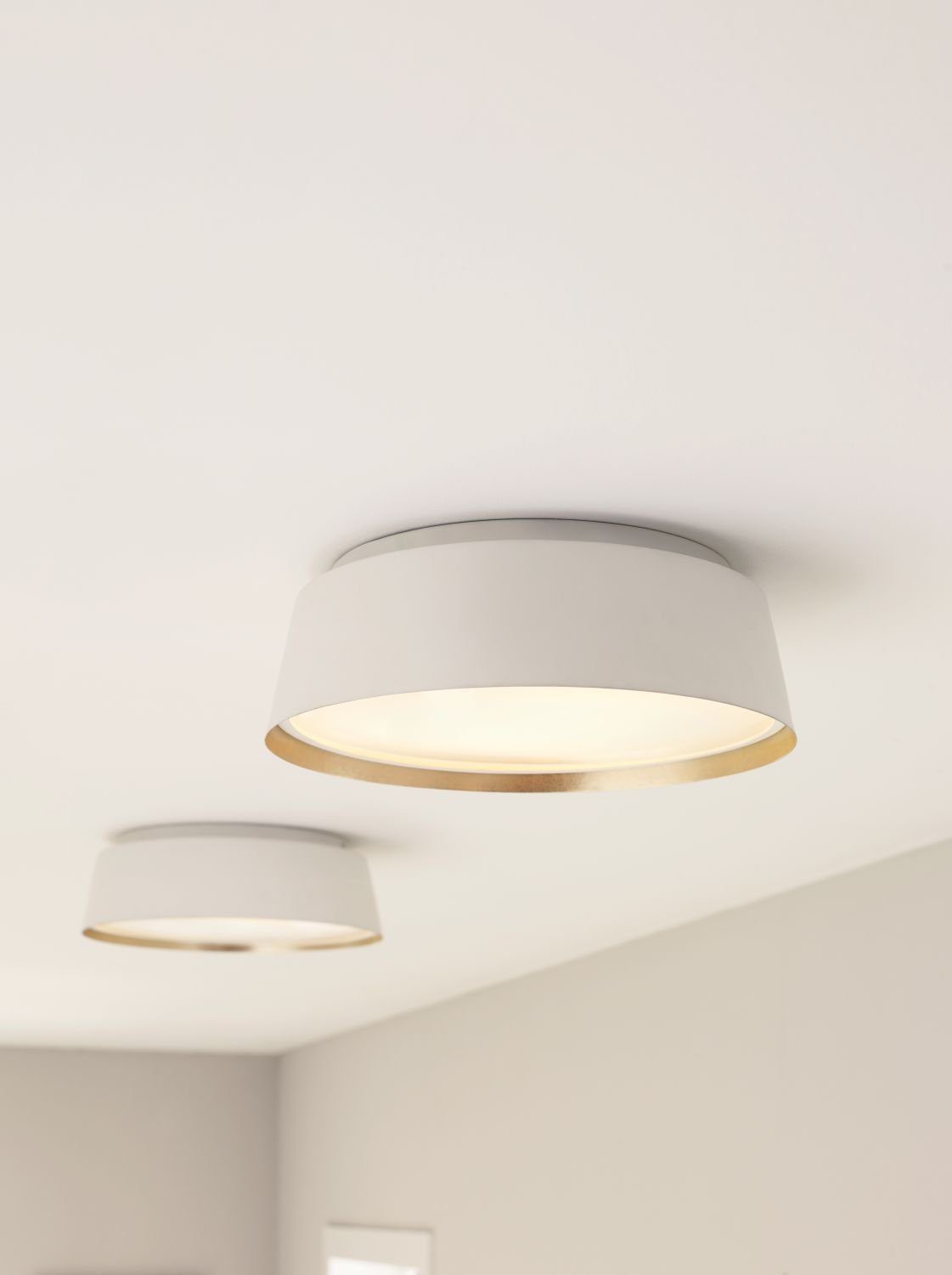 Deckenleuchte Licht-Erlebnisse Weiß E14 Deckenlampe Metall ohne Leuchtmittel, ZENU, Modern