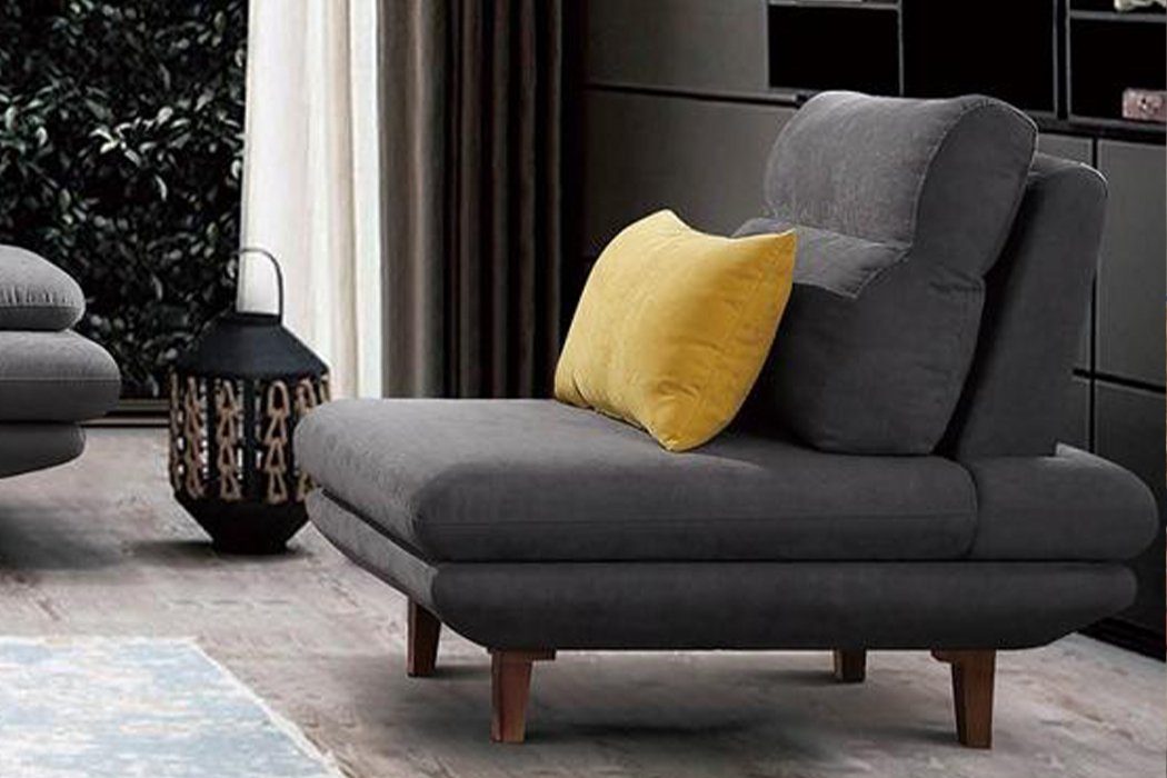 JVmoebel Sessel, Sessel Couch Polster Designer Textil 1 Sitzer Couchen Polster Fernseh | Einzelsessel