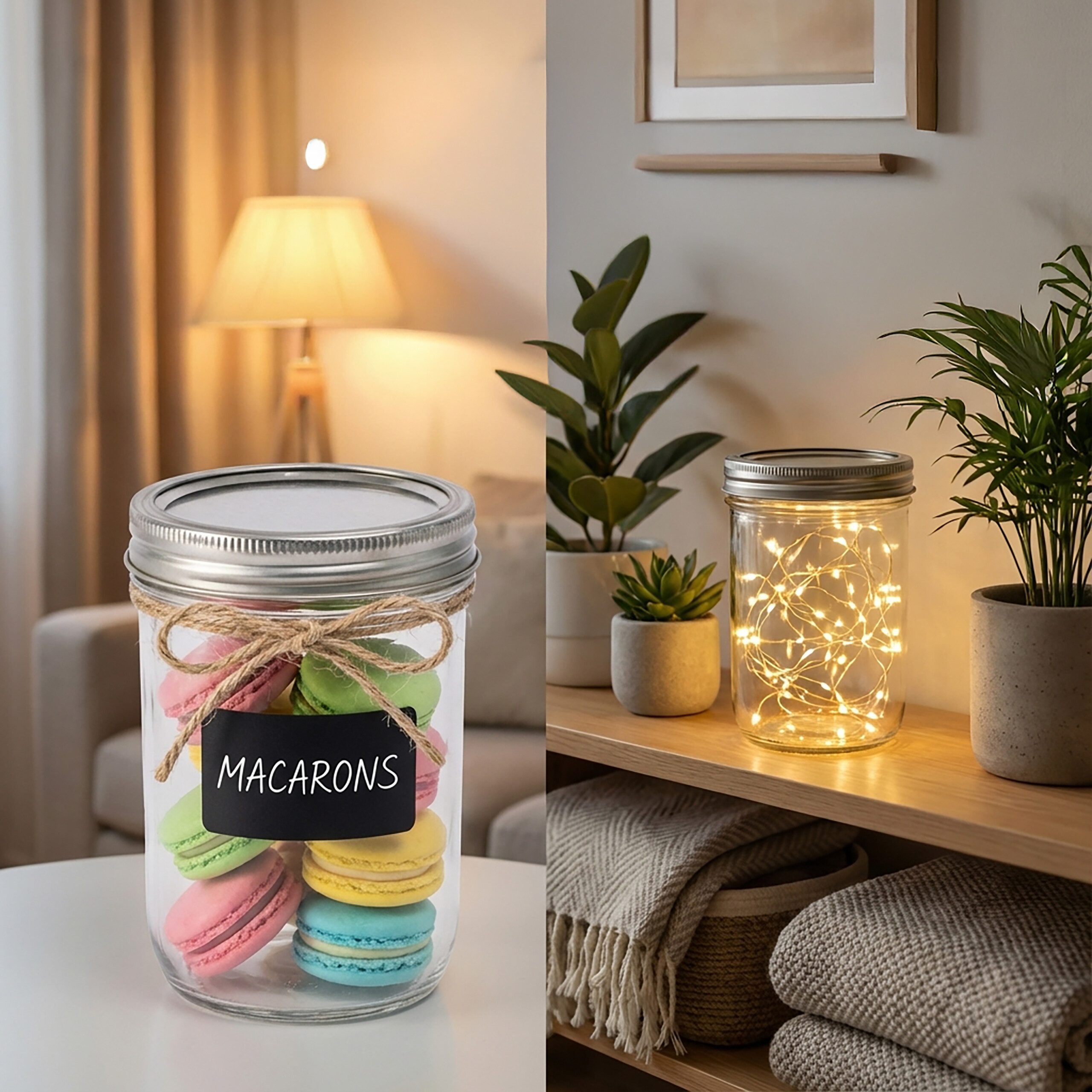 relaxdays Einmachglas Einmachgläser mit Deckel 8er Set, Glas, 250 ml