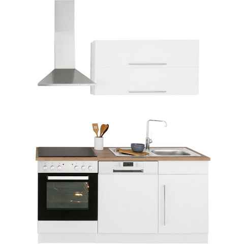 Kochstation Küchenzeile KS-Samos, ohne E-Geräte, Breite 170 cm