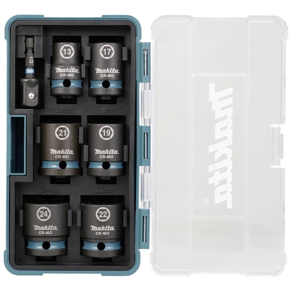 Makita Steckschlüssel Schlagnuss-Set 7tlg 1/2″Im.Blk E-16592 von Makita