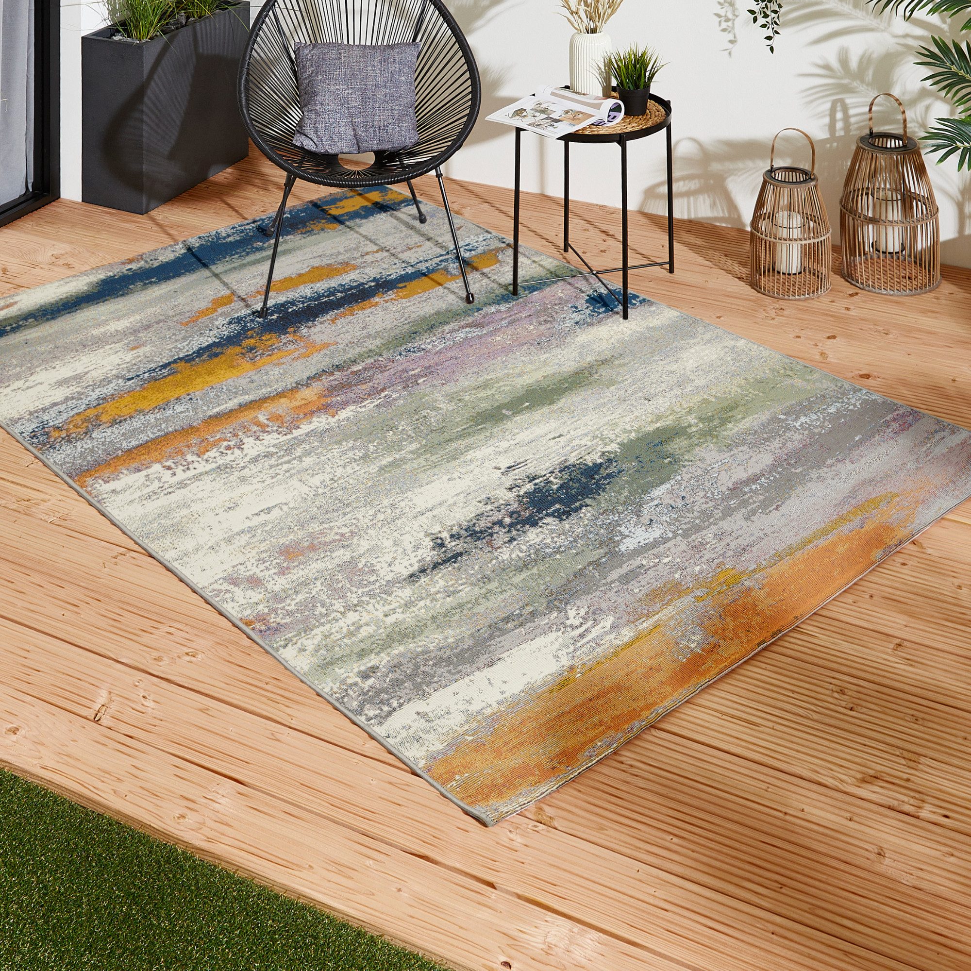 Andiamo Teppich »Portland«, rechteckig, 3 mm Höhe, modernes Design, In- und günstig online kaufen