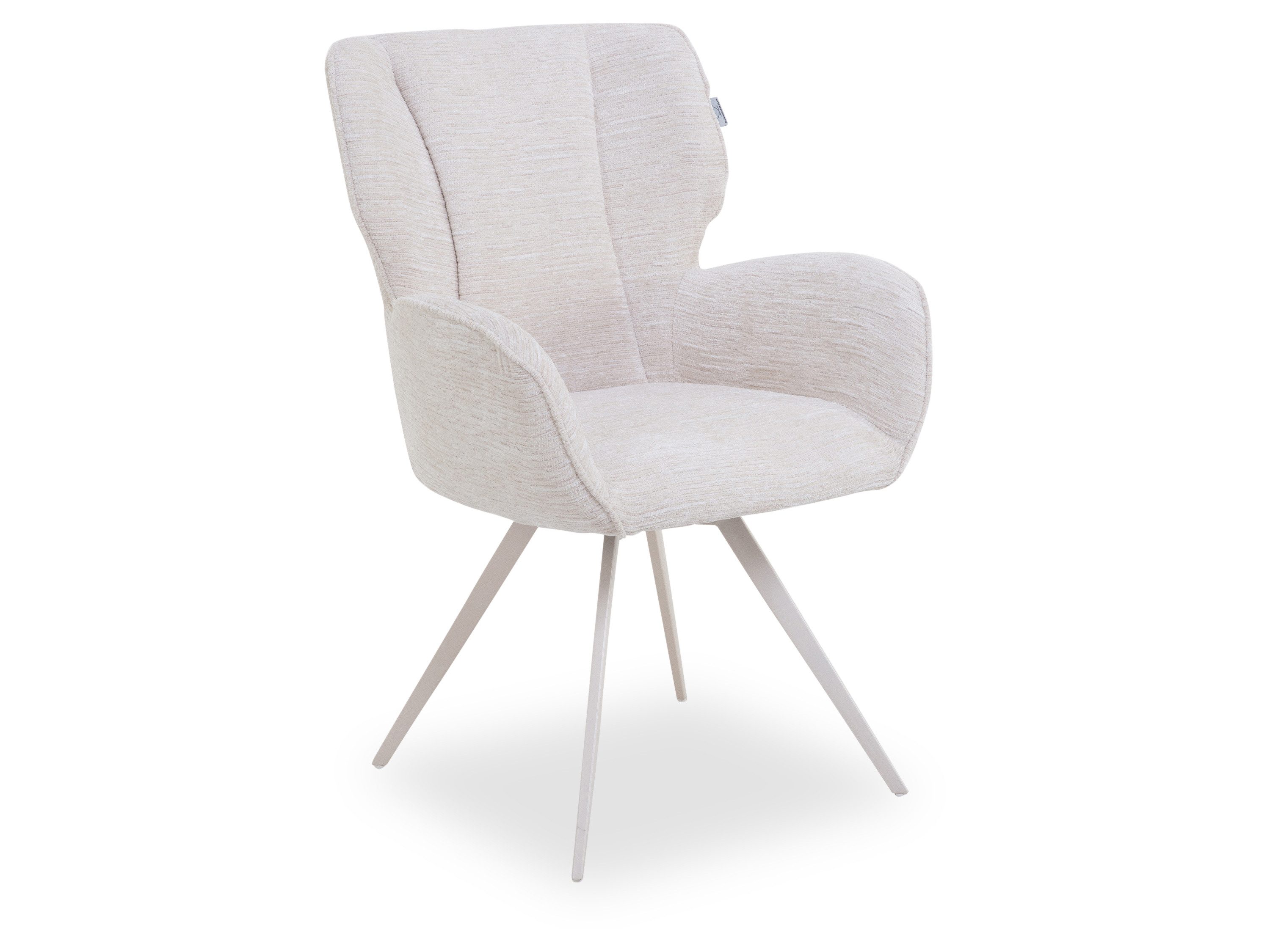 SANSIBAR LIVING Esszimmerstuhl Polsterstuhl SANSIBAR HELLAND BHT 65x91x59 cm beige Esszimmerstuhl