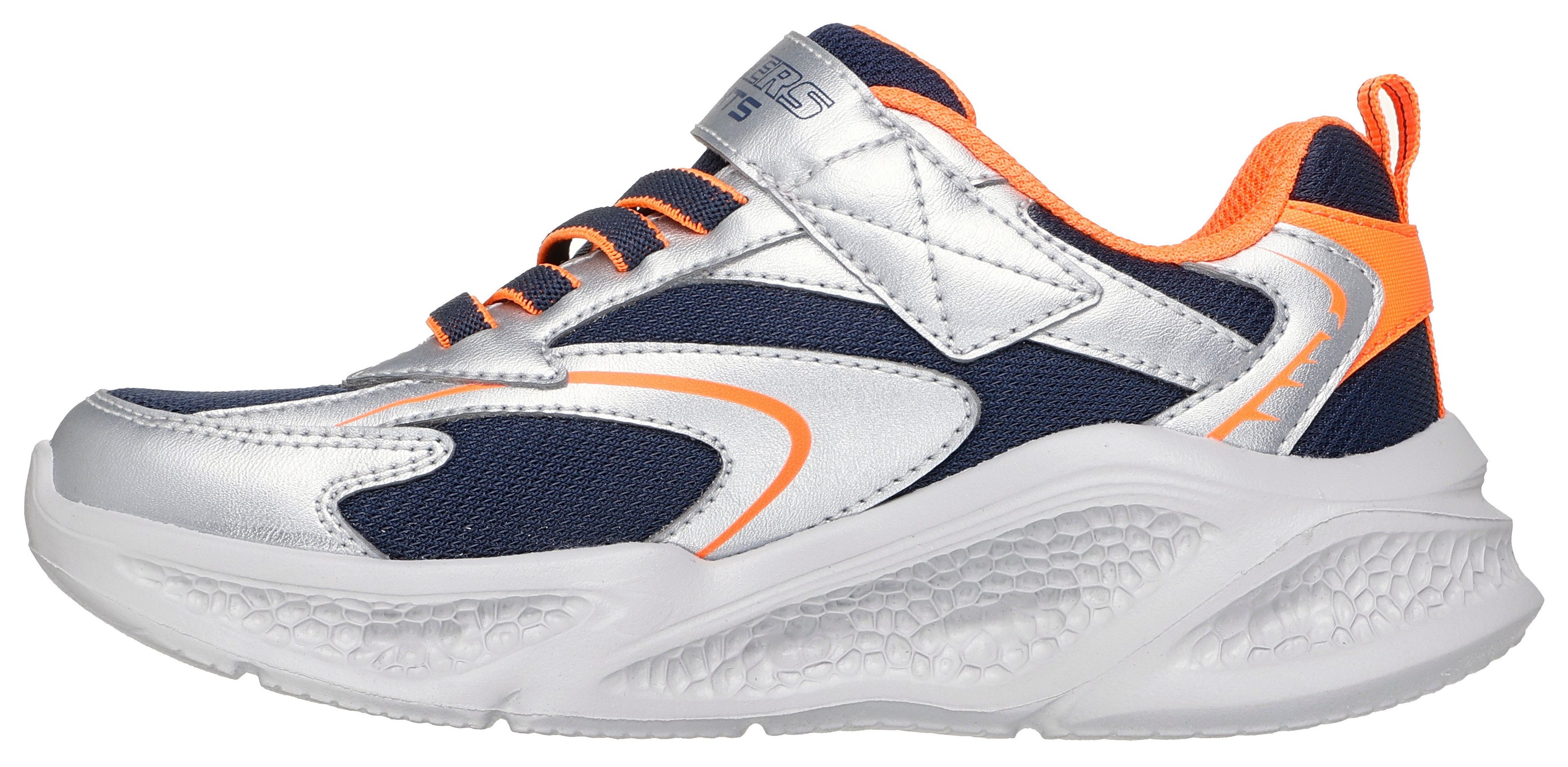 Skechers SKECHERS METEOR-LIGHTS Sneaker Klettschuh mit Blinkfunktion, Größenschablone zum Download