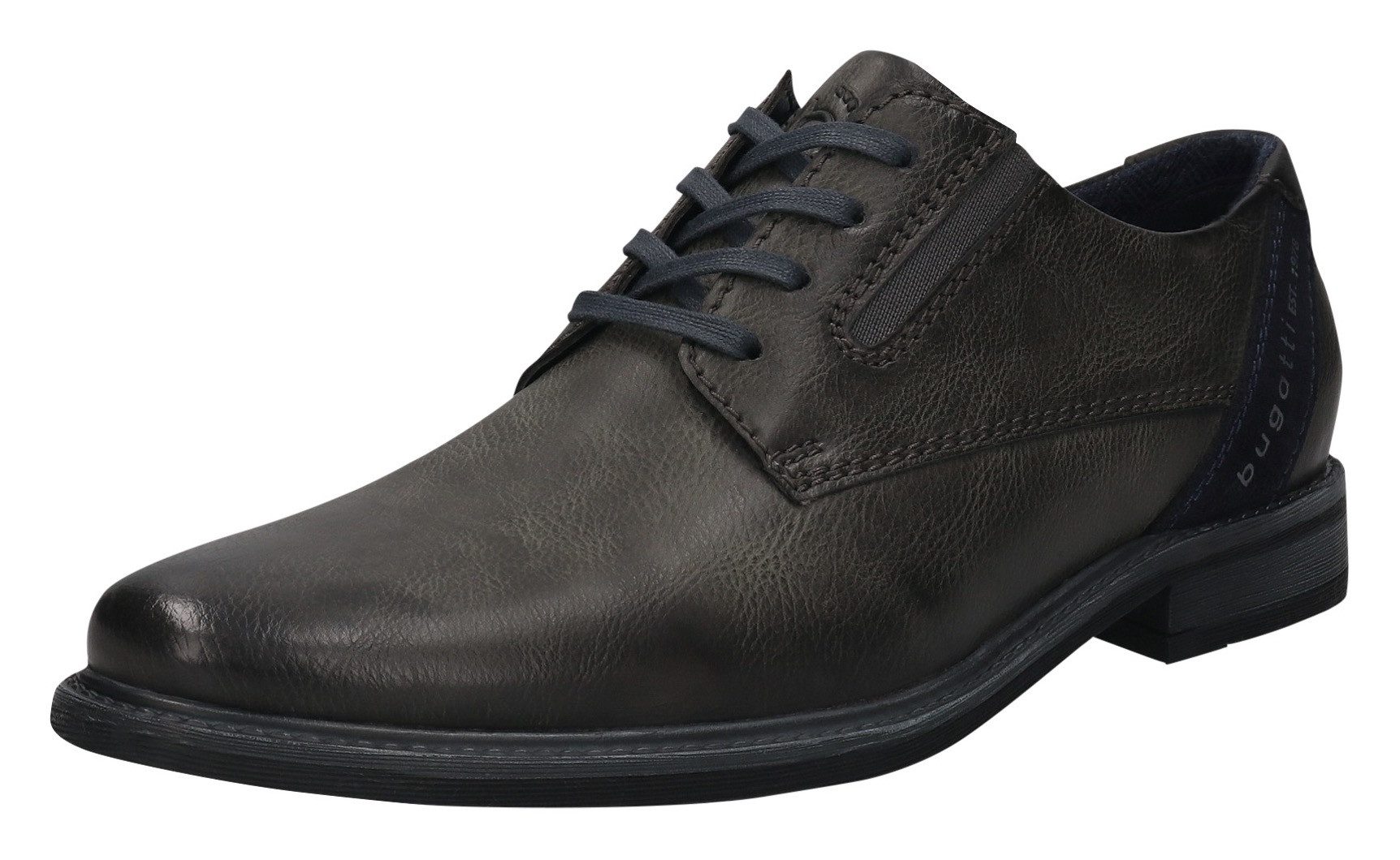 bugatti Schnürschuh Anzugschuh, Business Schnürschuh mit modischem Fersen-F günstig online kaufen