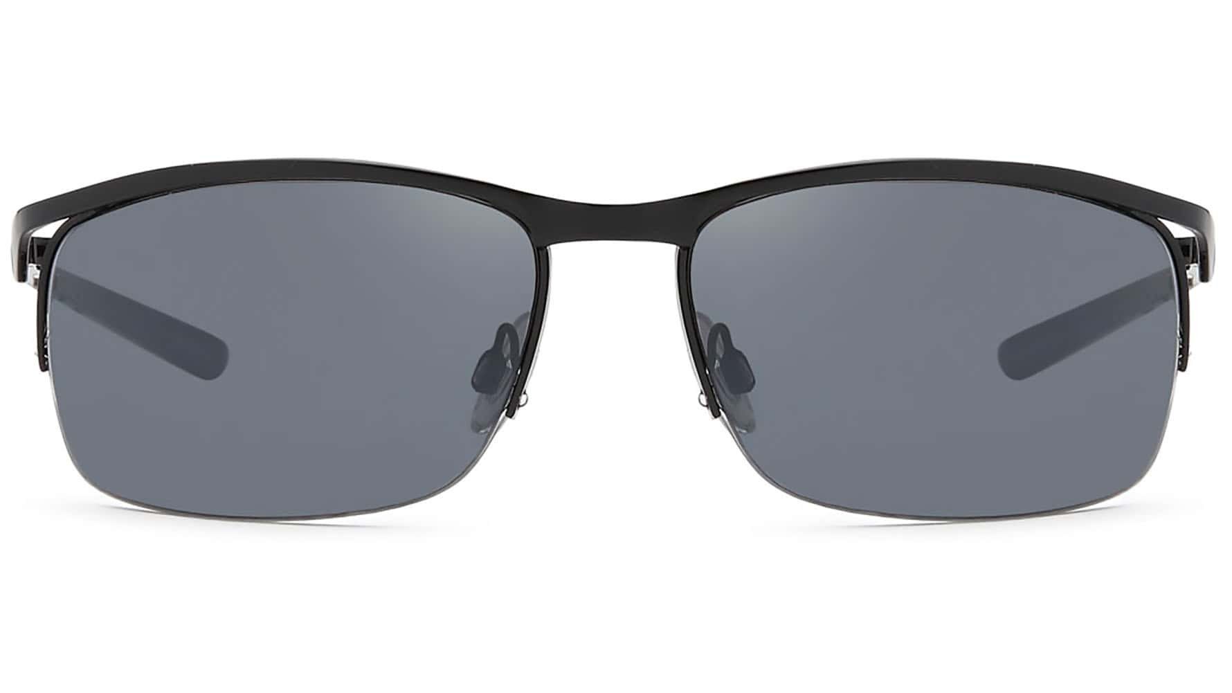 BEZLIT Eyewear mit Herren schwarzen Sonnen Schwarz/Schwarz Biker Pilotenbrille (1-St) Designer Sport Brille Linsen