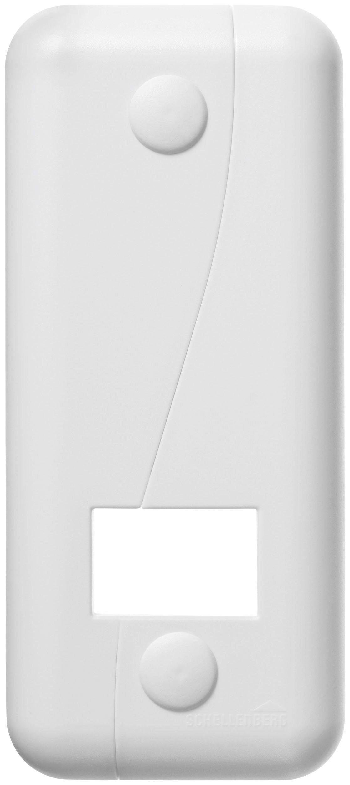 SCHELLENBERG Gurtwickler-Abdeckplatte Duo Maxi, 10,5 cm Lochabstand, langlebig aus Kunststoff, Zubehör für Einlassgurtwickler, Rollladen Abdeckblenden für Gurtwickler und Einlasswickler