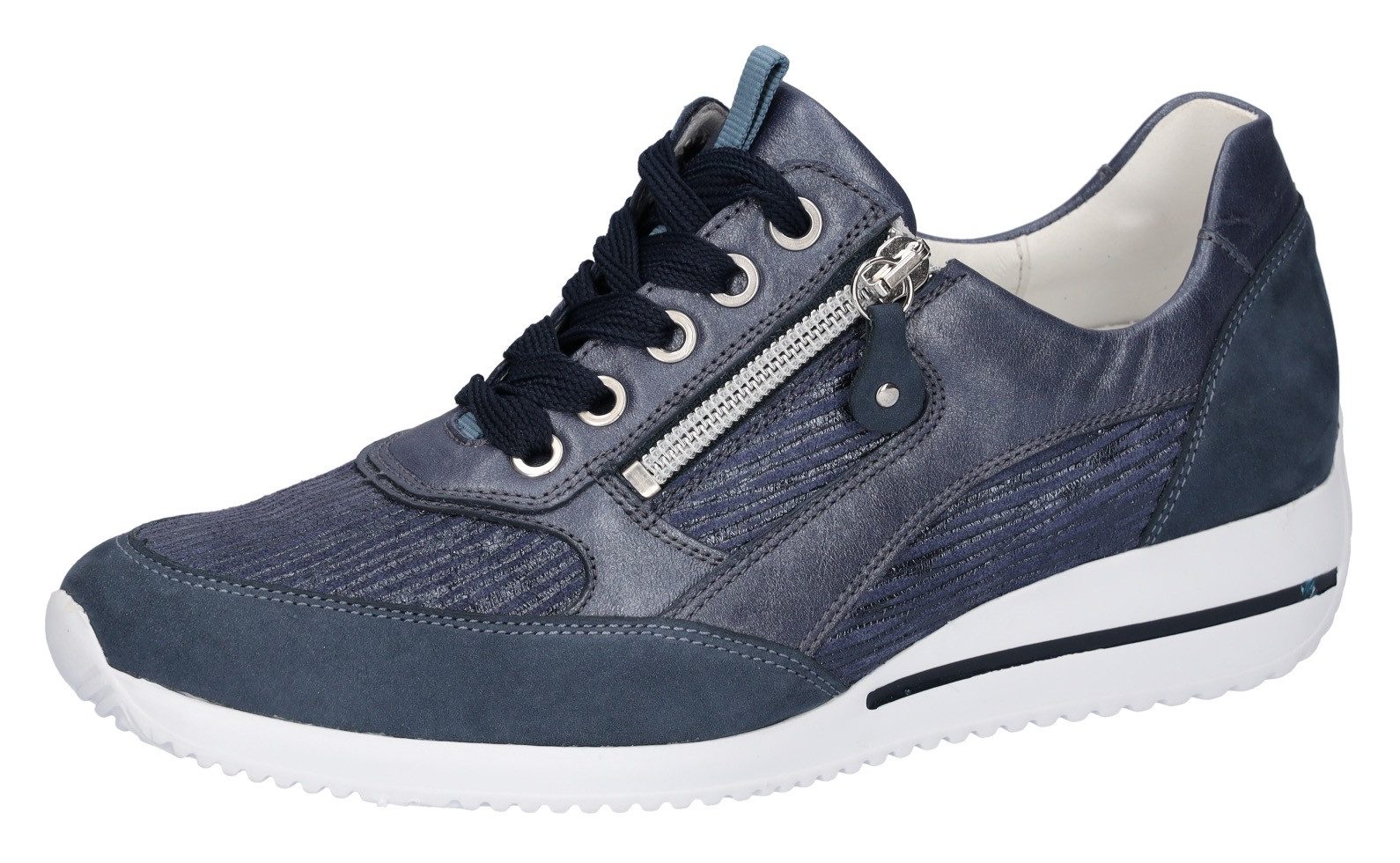 Waldläufer Keilsneaker, Halbschuh, Schnürschuh, Komfortschuh mit Reißversch günstig online kaufen