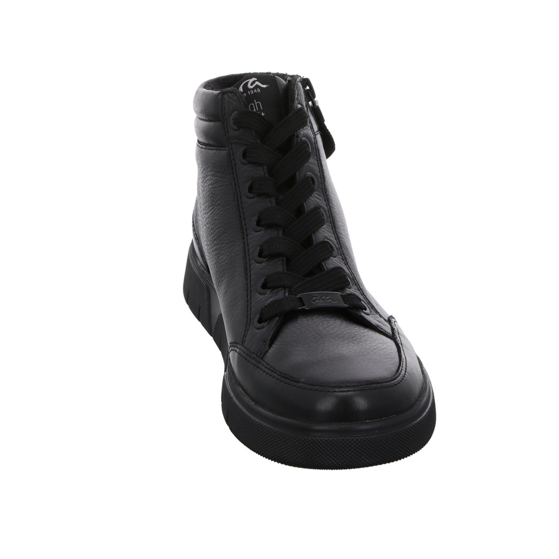 Ara Damen Schuhe 046706 Schnürstiefelette schwarz 2.0 Glattleder Rom-Sport Sneaker Sneaker
