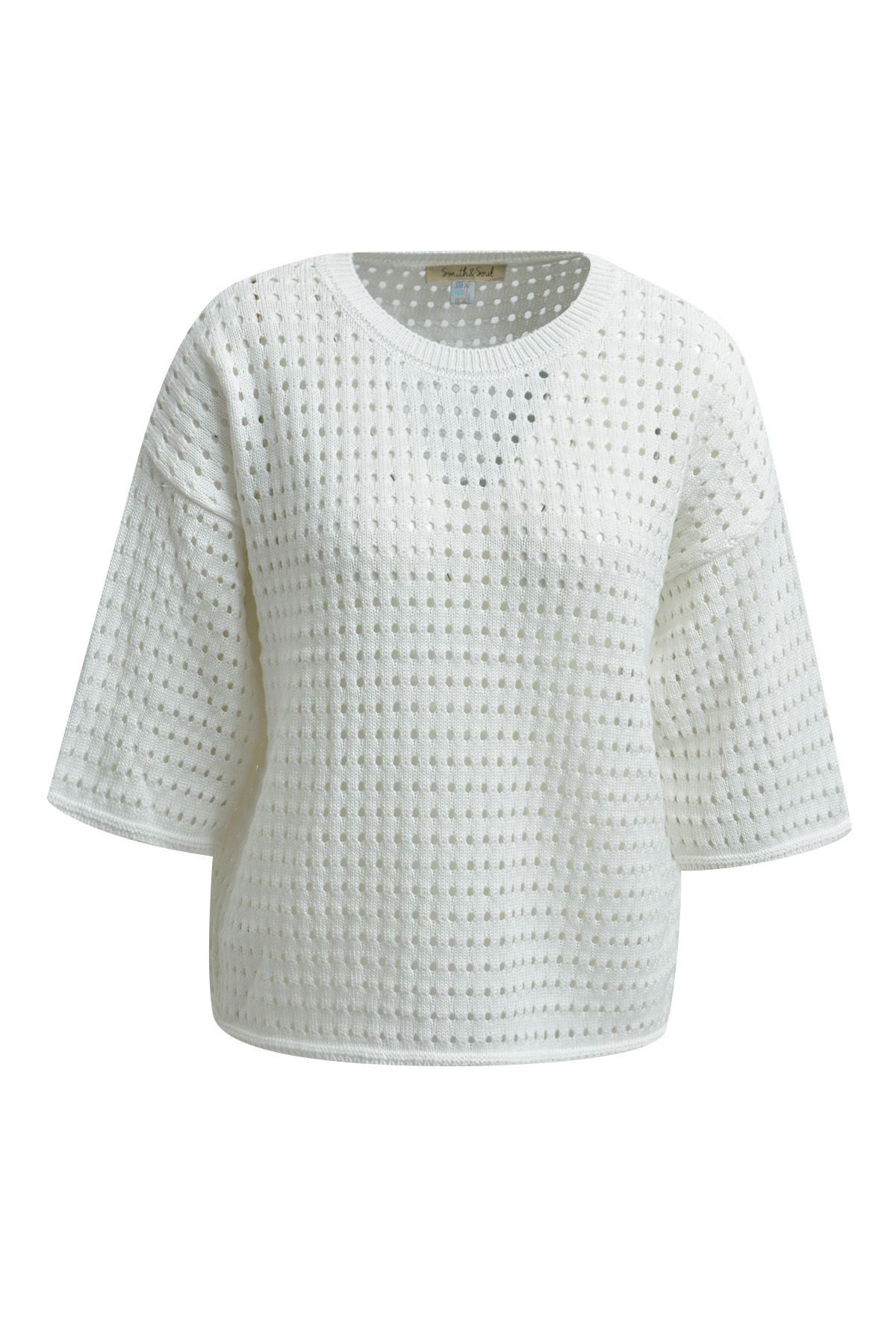 Kurzarmpullover