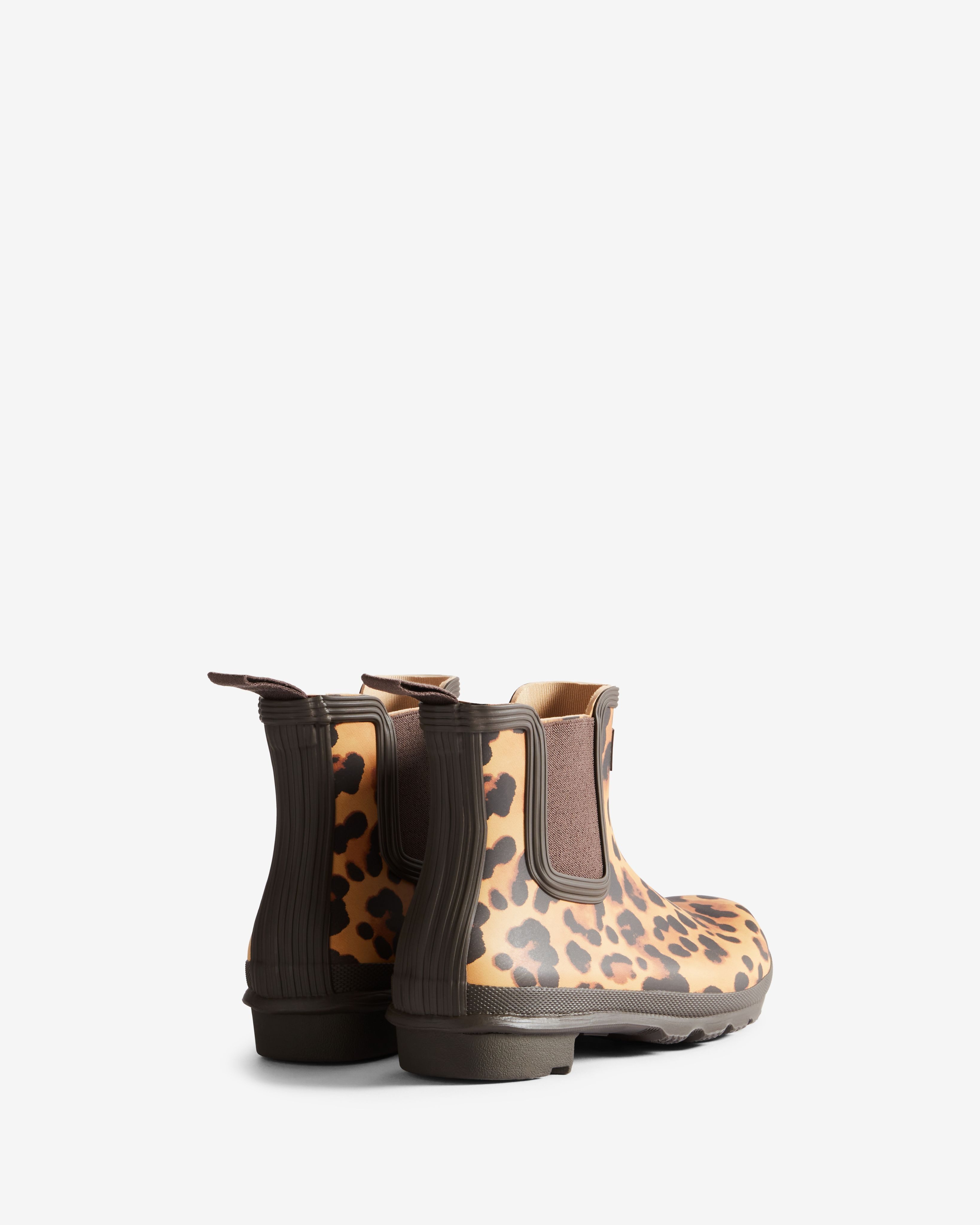 Hunter WOMENS ORIGINAL CHELSEA LEOPARD PRINT BO Gummistiefel wasserdicht – Bild 3 von 4