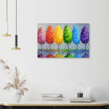 Posterlounge Acrylglasbild Olha Darchuk, Jeder Baum ist besonders, Malerei
