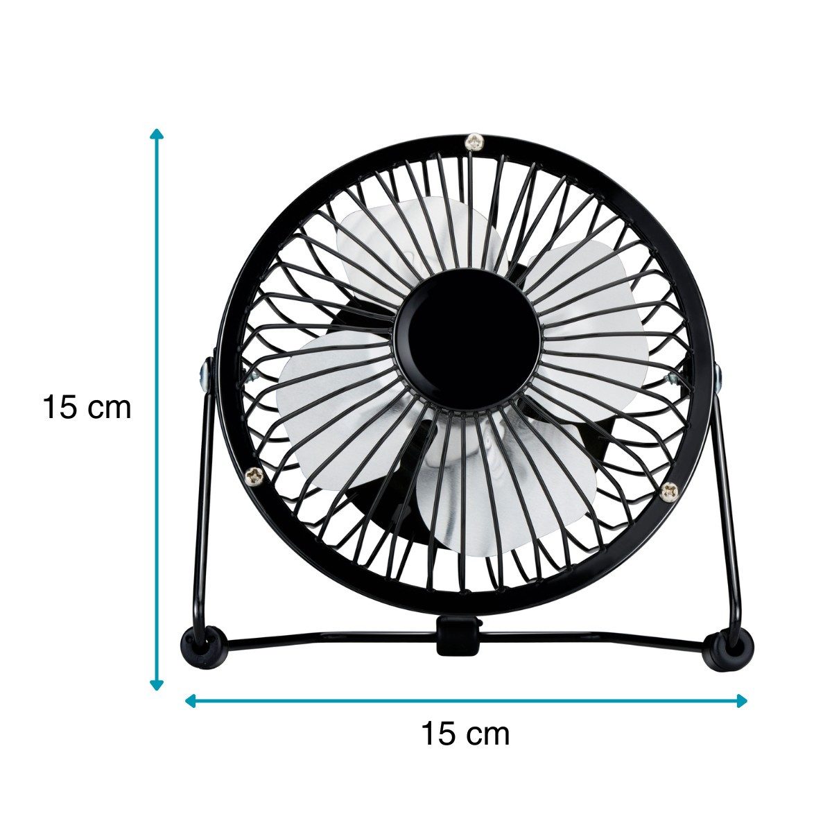 Lifetime Standventilator Lifetime Air USB Ventilator Metall Ø13cm