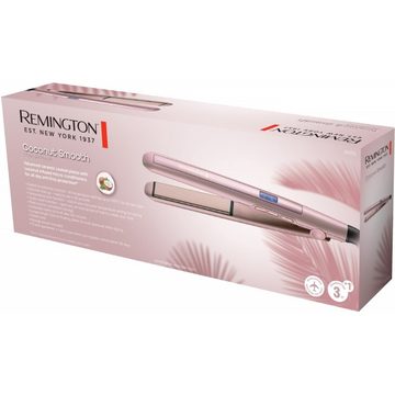 Remington Glätteisen S5901 Coconut Smooth - Haarglätter - rosé